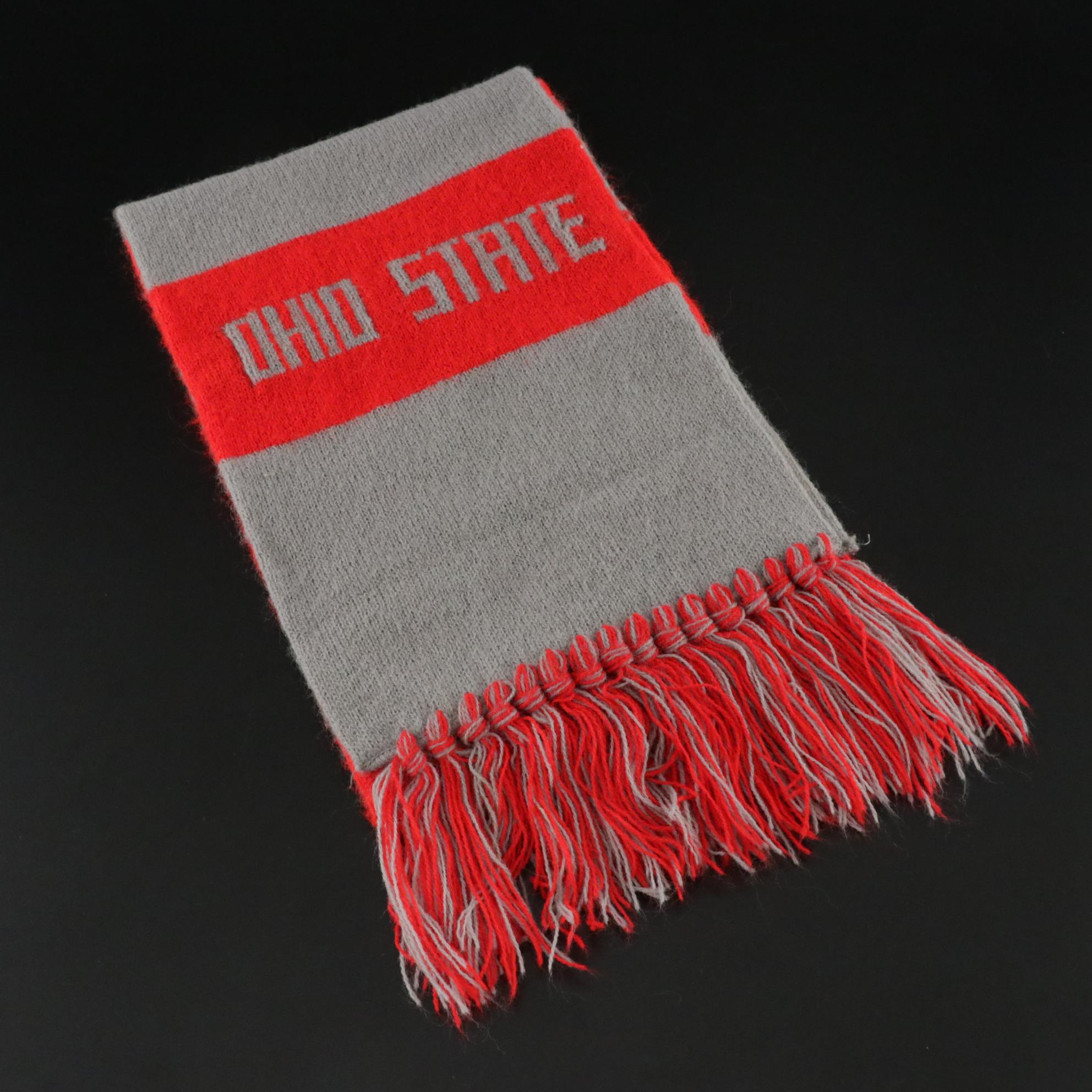 The Ohio State University "Friendly" Restaurant Mugs & Old School Striped Scarf