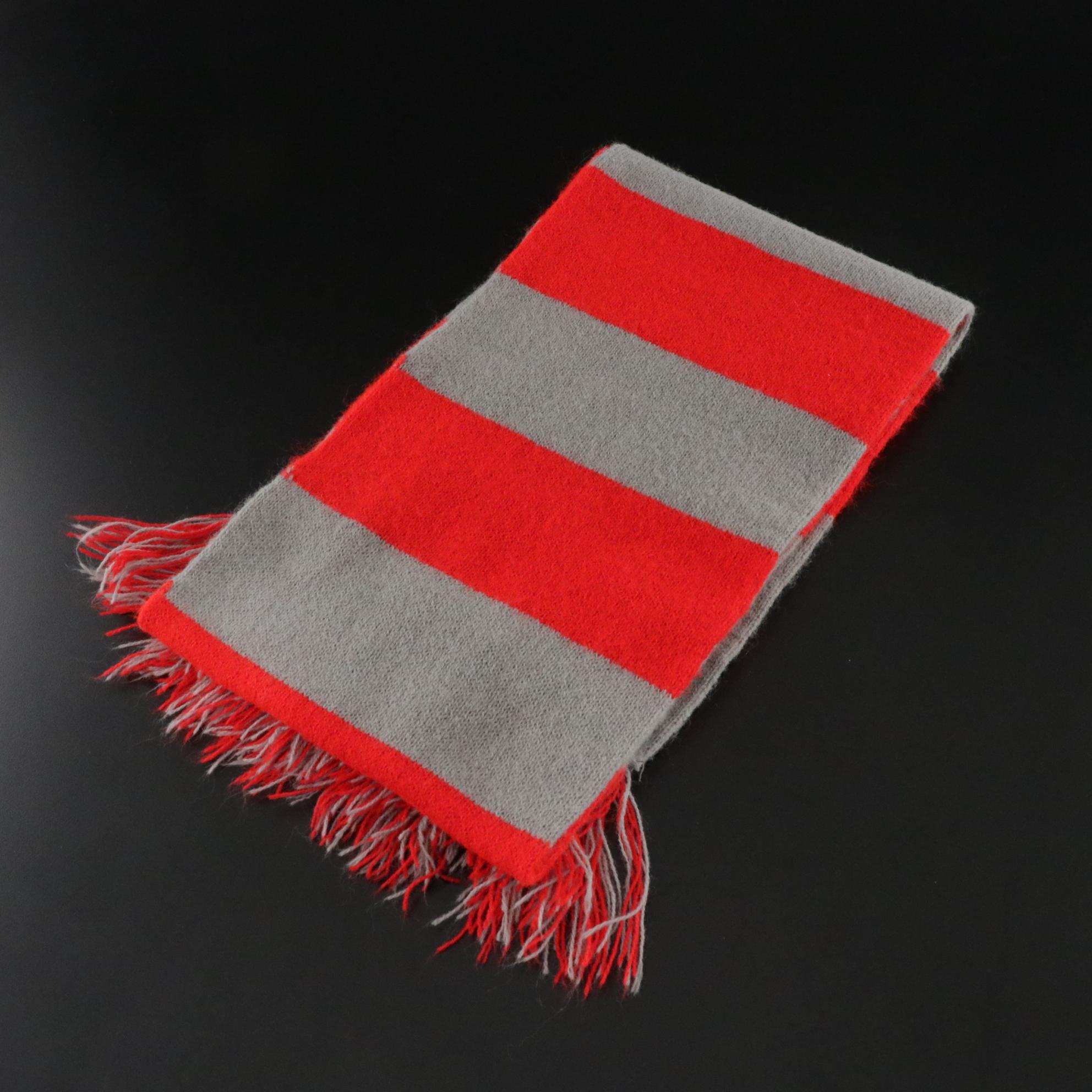 The Ohio State University "Friendly" Restaurant Mugs & Old School Striped Scarf
