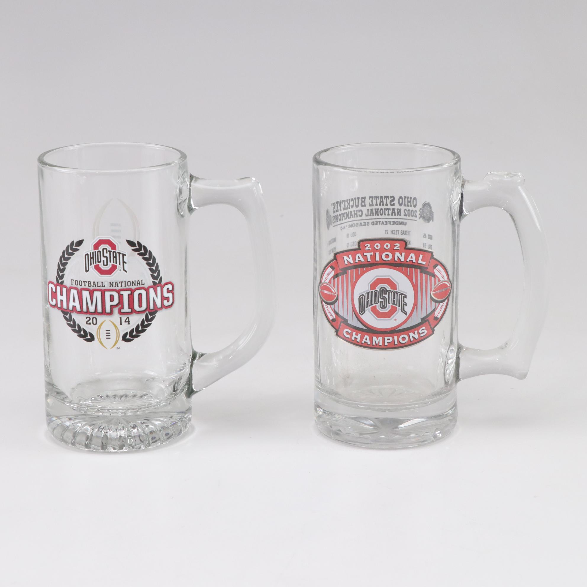 Ohio State University Buckeye Football 2002 and 2014 National Championship Items