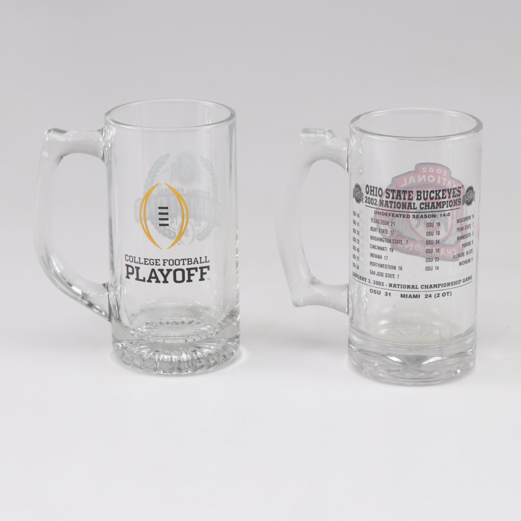 Ohio State University Buckeye Football 2002 and 2014 National Championship Items