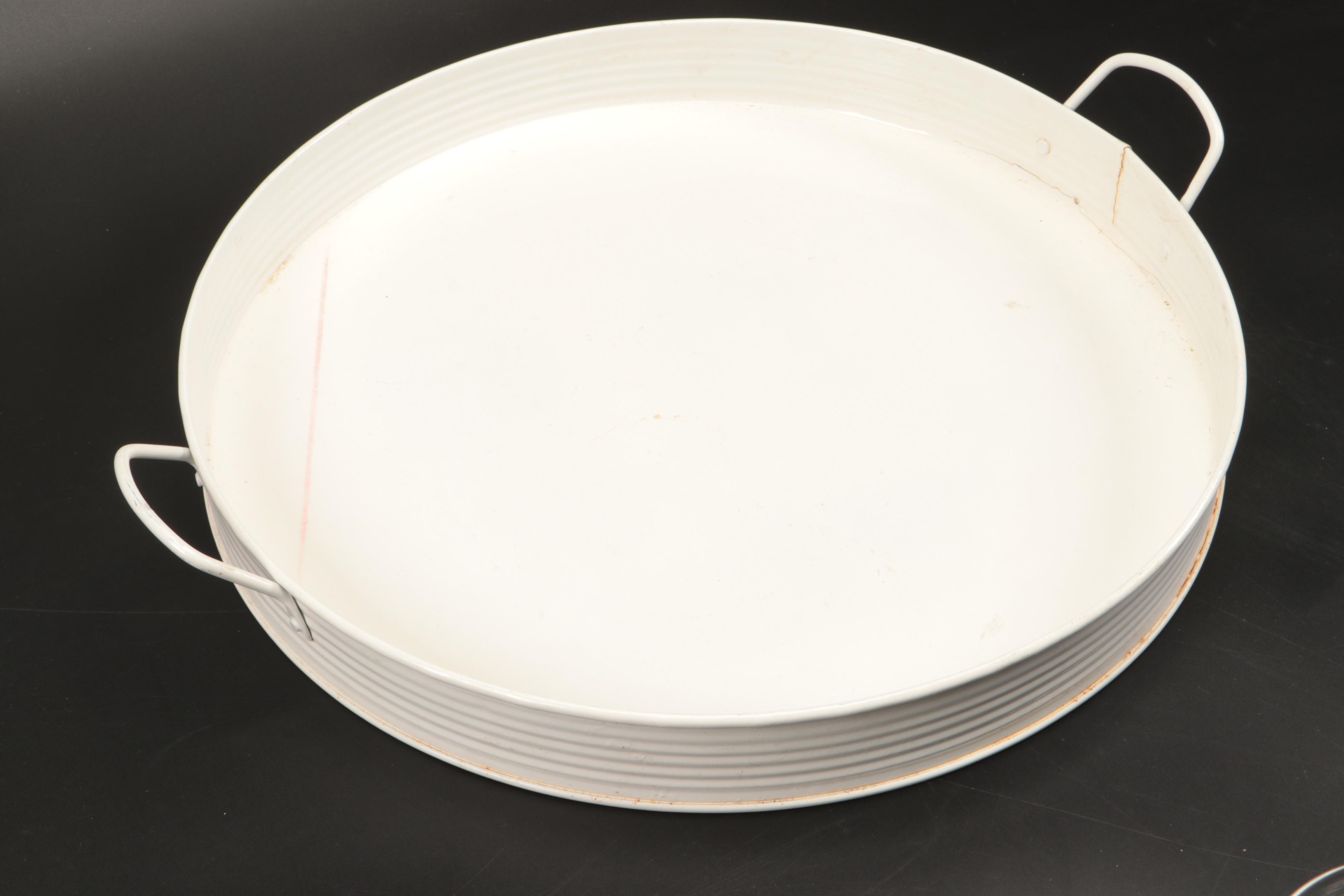 Primula Glass Teapot with Demitasse Spoons and Other Tableware