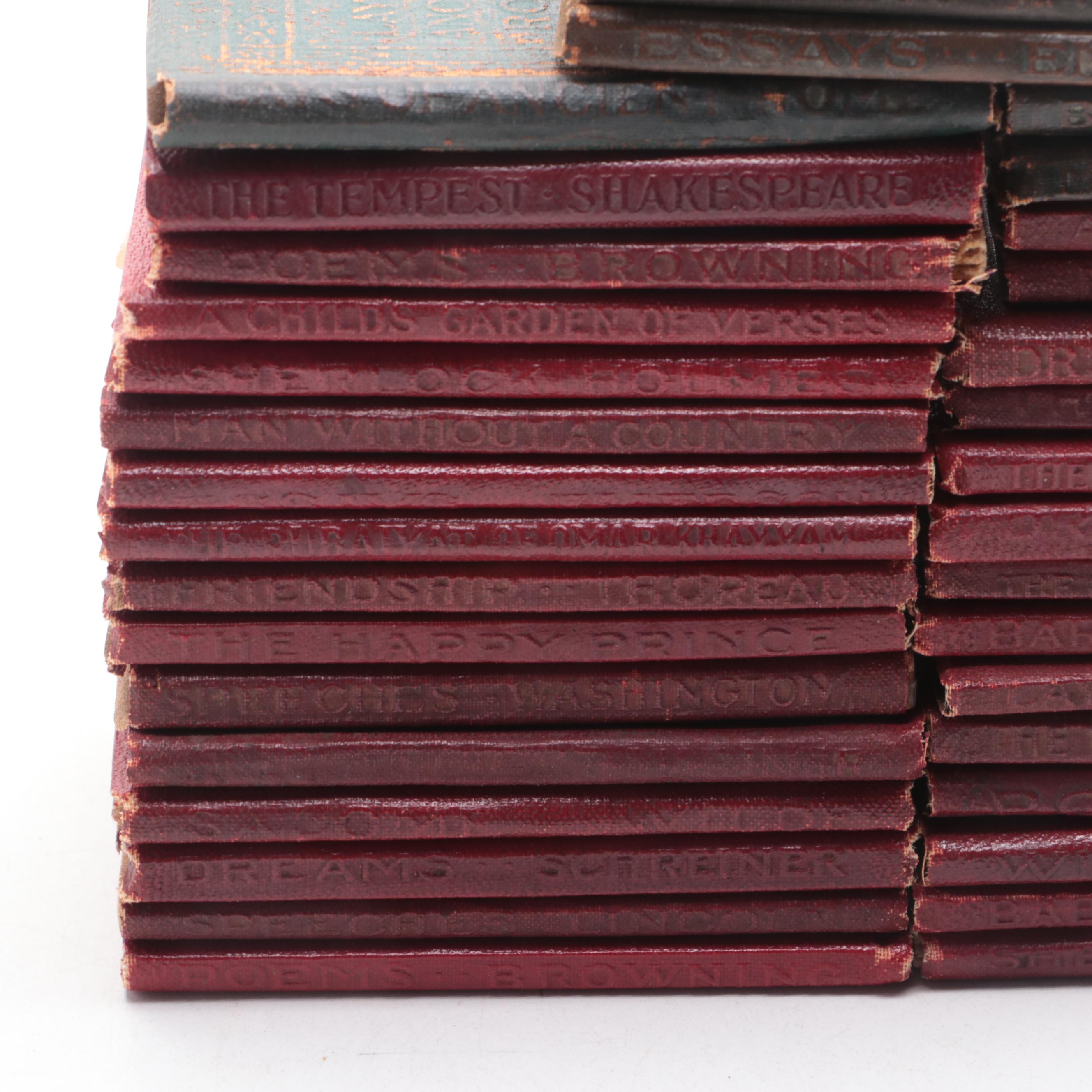 Little Leather Library Shakespeare, Wilde, Emerson, Stevenson, and More