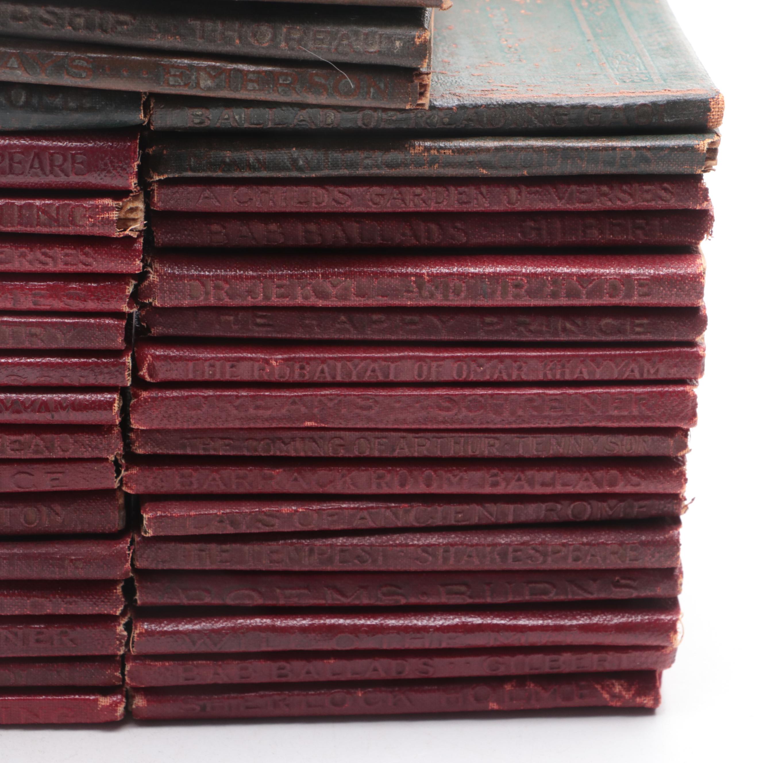 Little Leather Library Shakespeare, Wilde, Emerson, Stevenson, and More