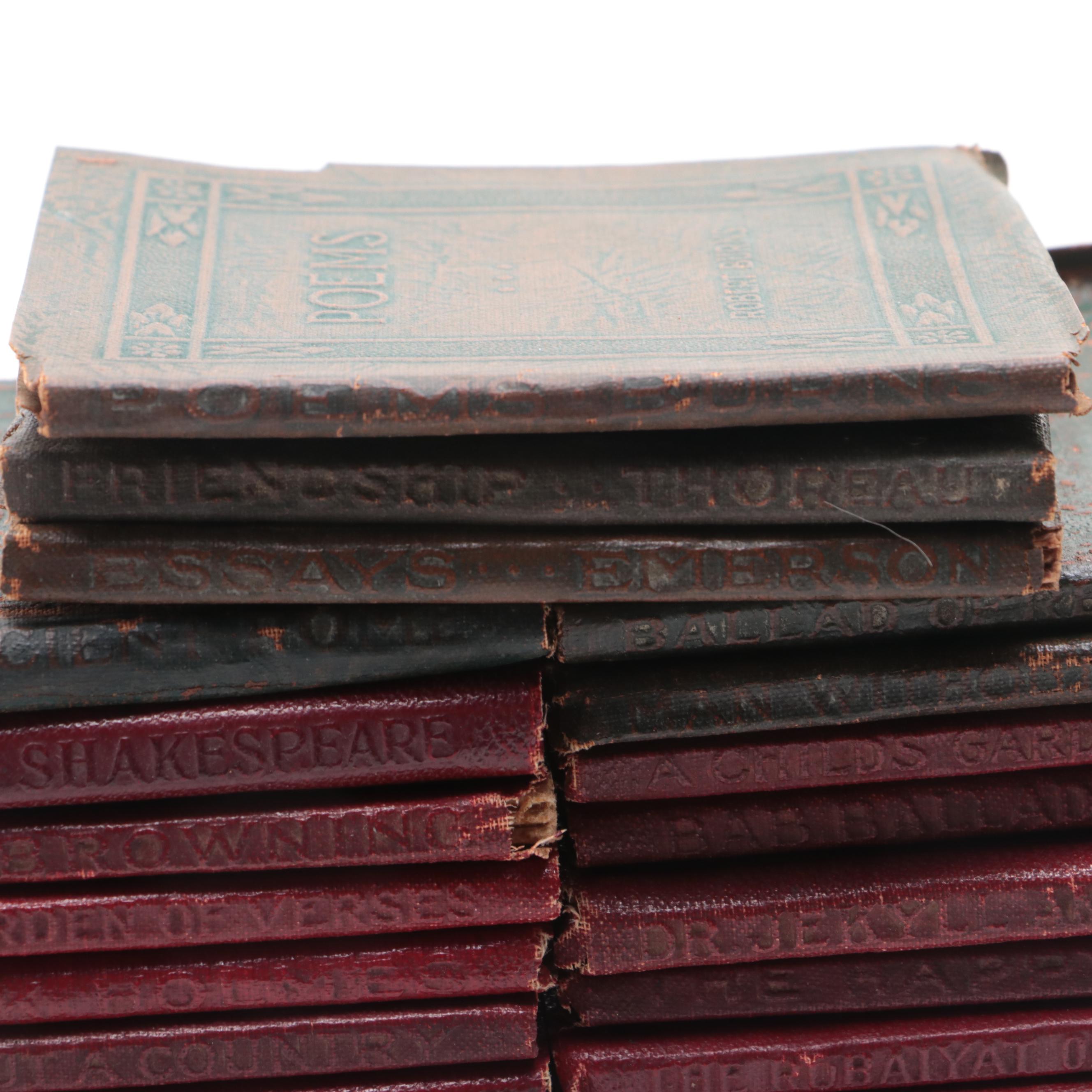 Little Leather Library Shakespeare, Wilde, Emerson, Stevenson, and More