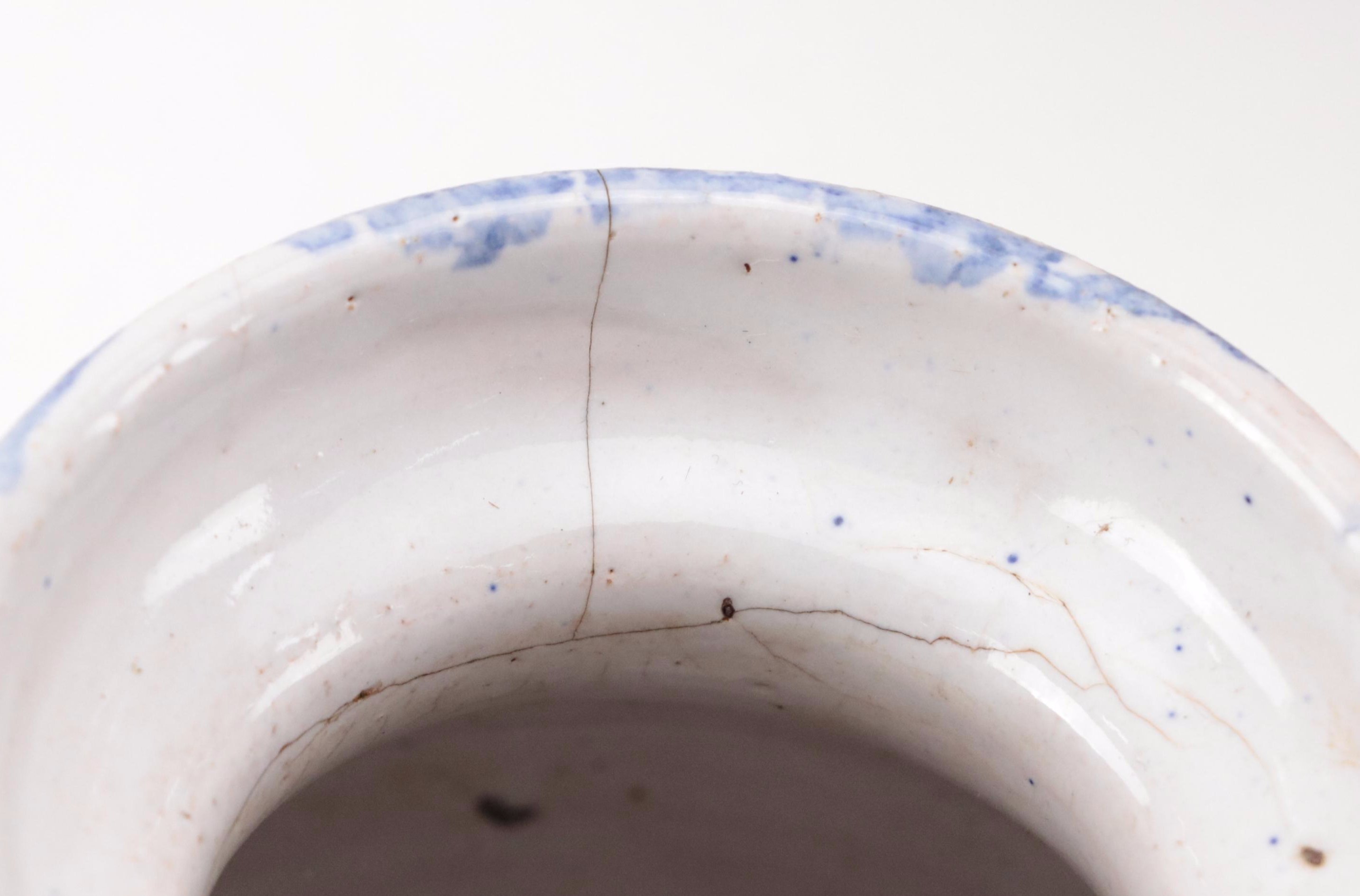 Bybee Pottery Chambersticks, Mug and Spongeware Collection, Mid-Late 20th C.