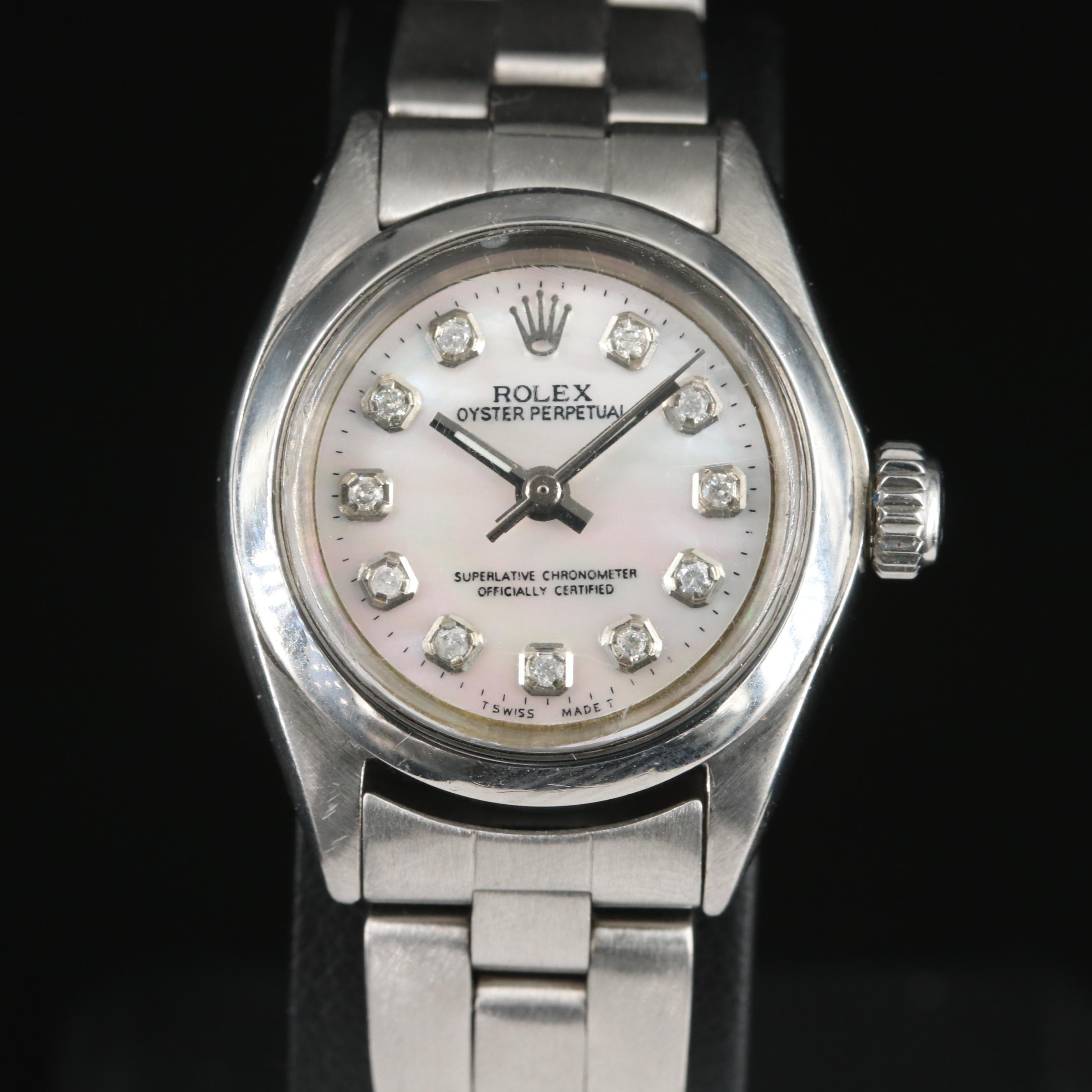 1978 Rolex Oyster Perpetual Stainless Steel Watch