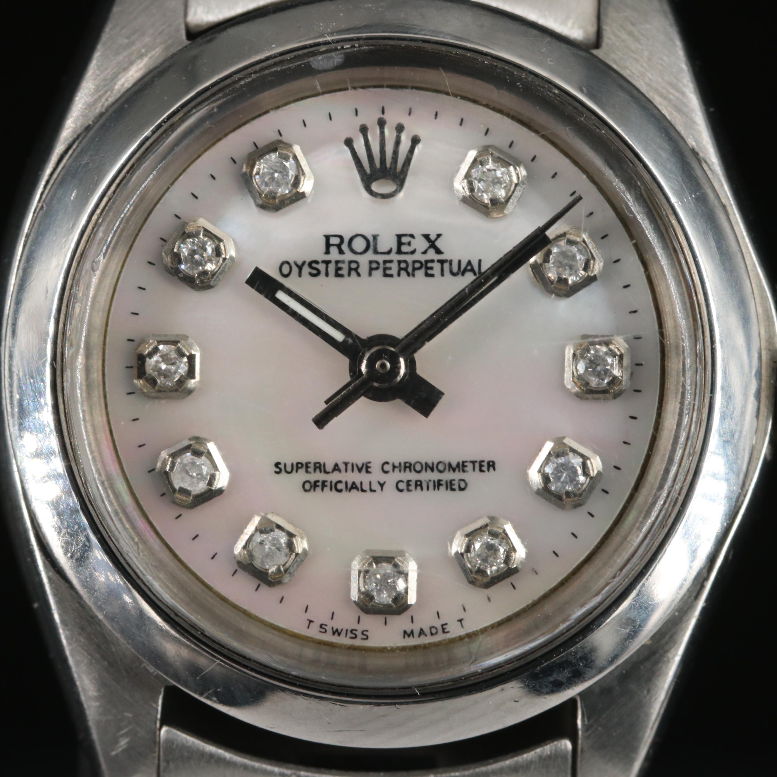 1978 Rolex Oyster Perpetual Stainless Steel Watch