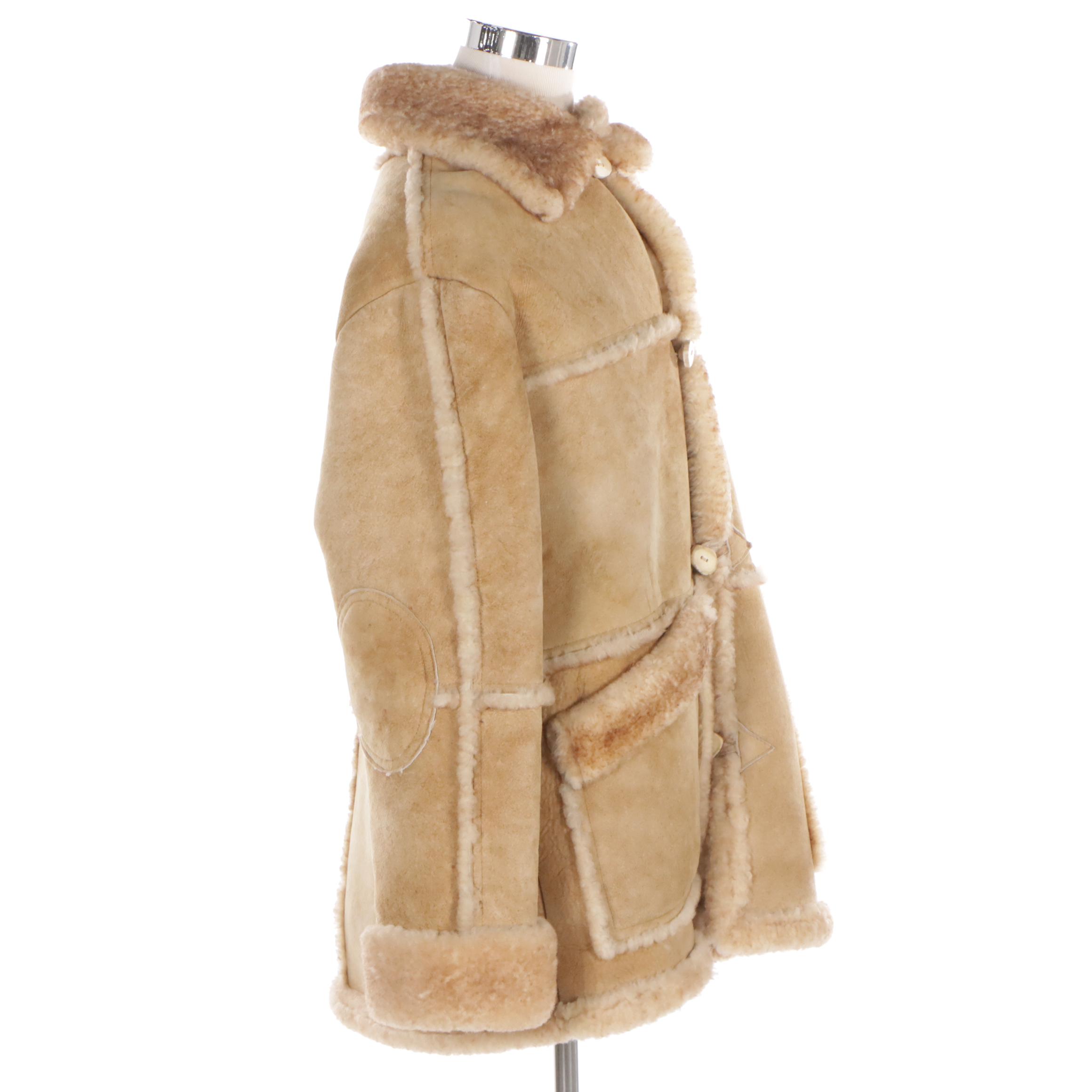 Men's Overland Sheepskin Co. Sheepskin Coat