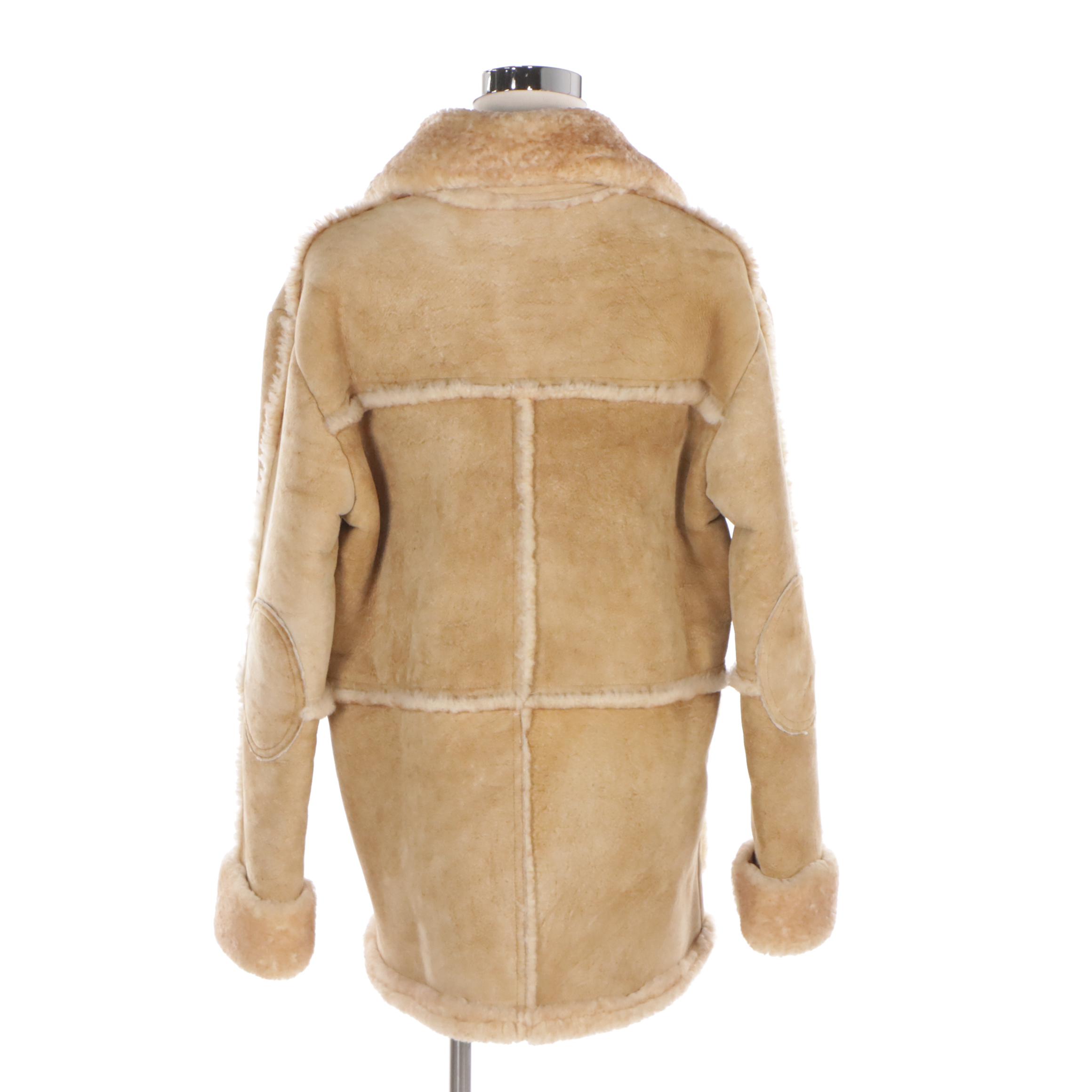 Men's Overland Sheepskin Co. Sheepskin Coat