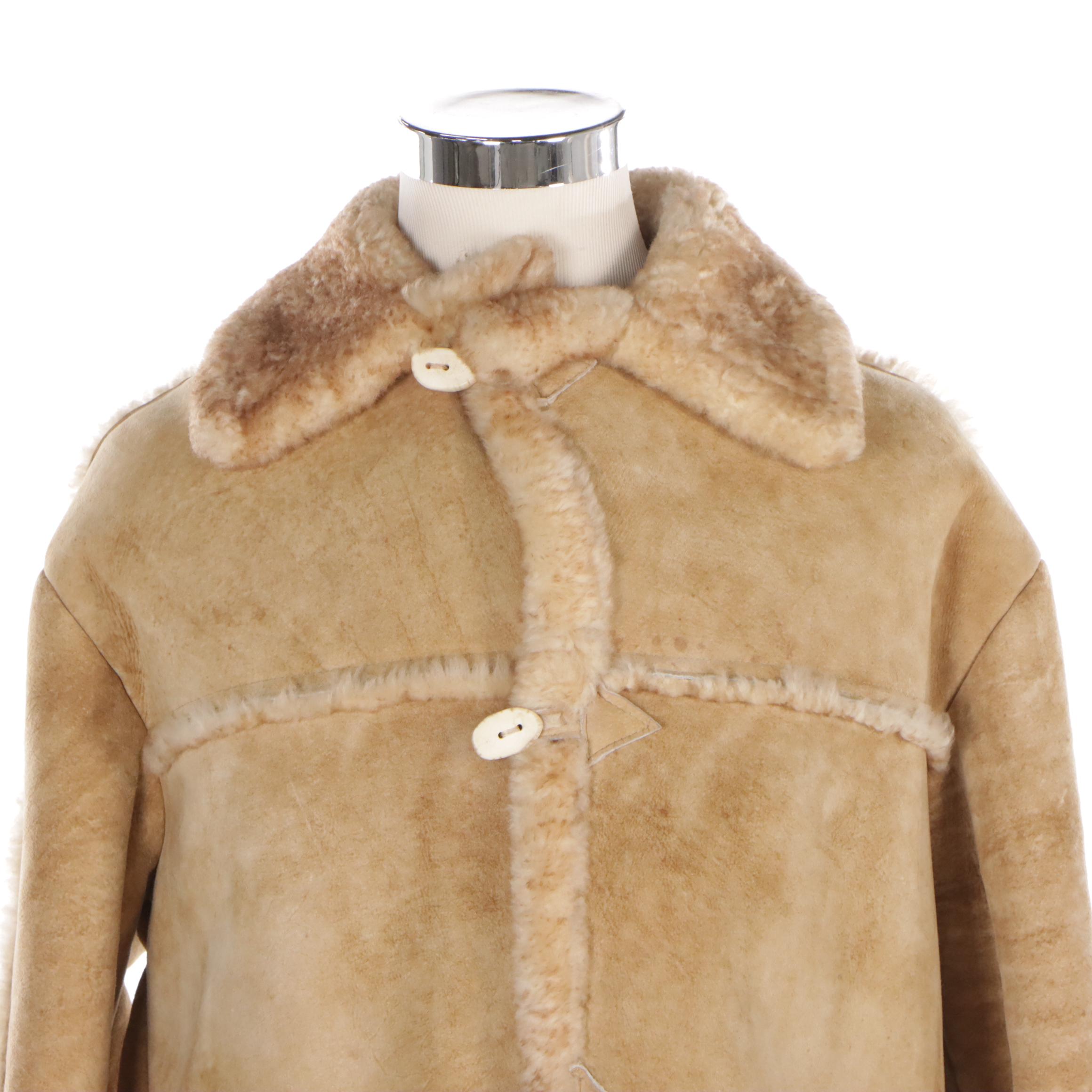Men's Overland Sheepskin Co. Sheepskin Coat