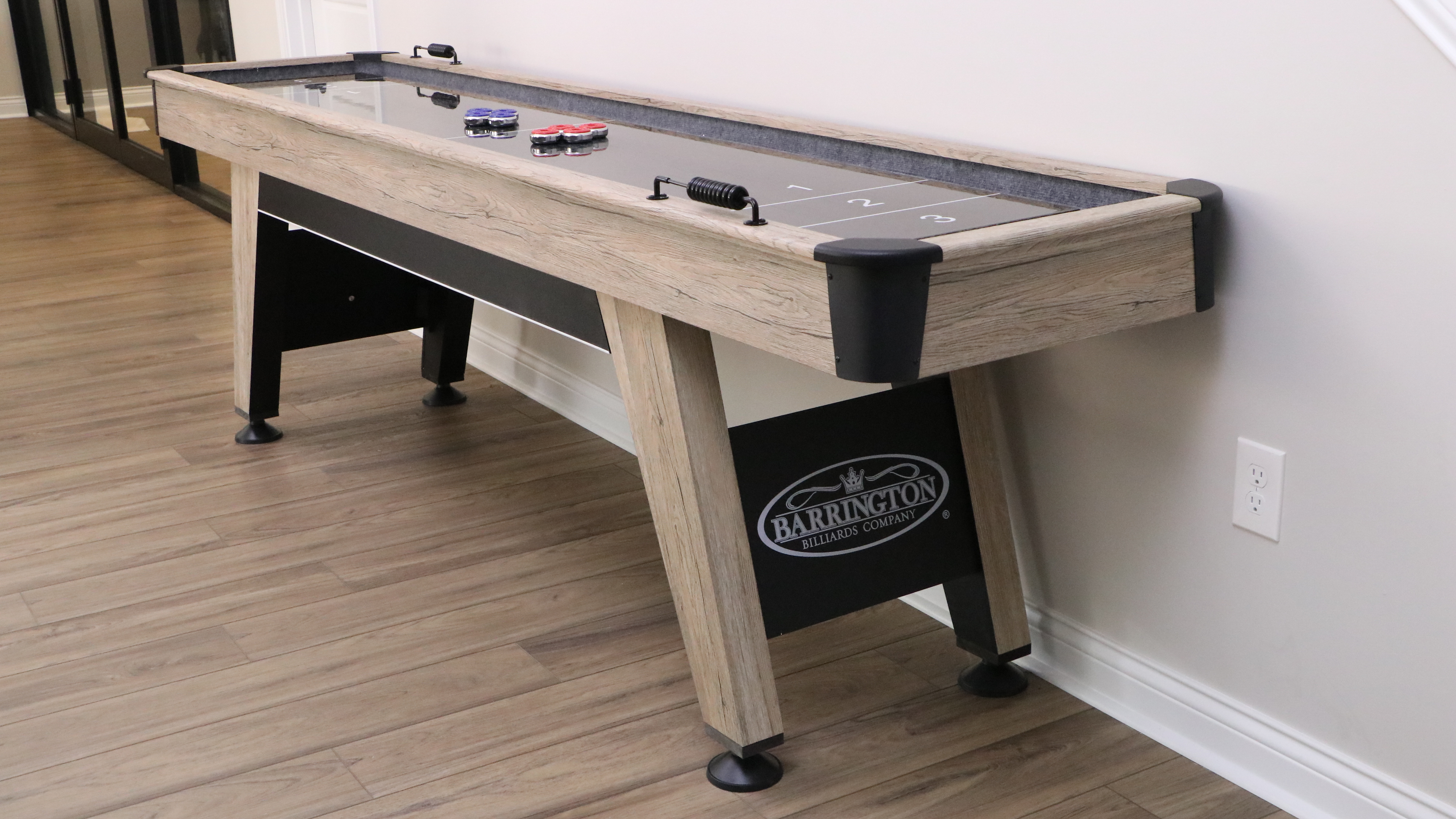 Barrington Billiards Company Shuffleboard Table, Contemporary