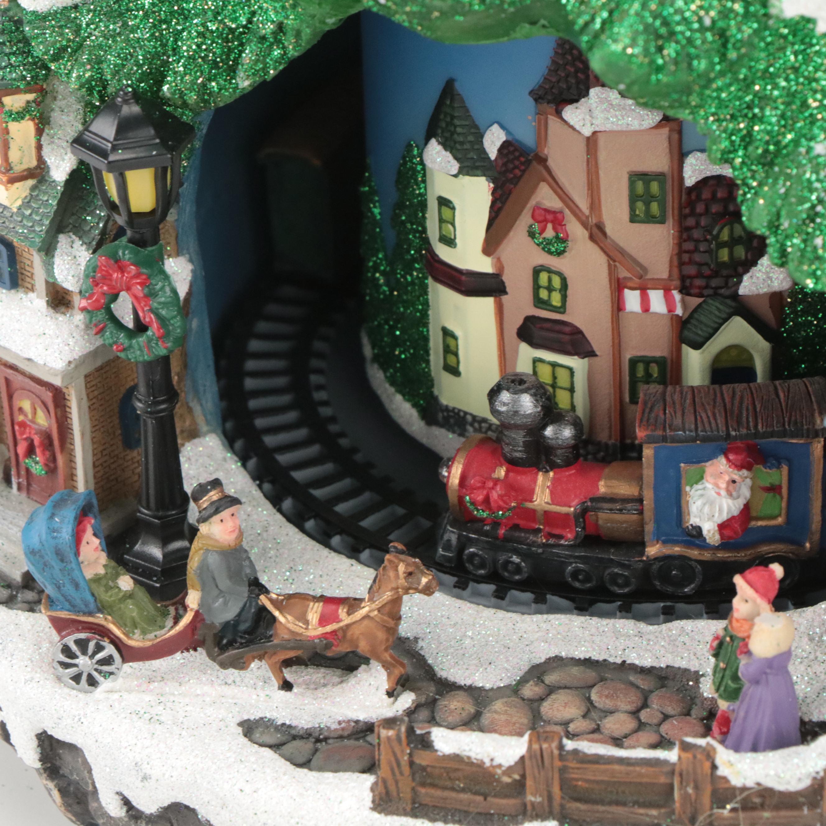 Costco Christmas LED Animated Tree Music Box