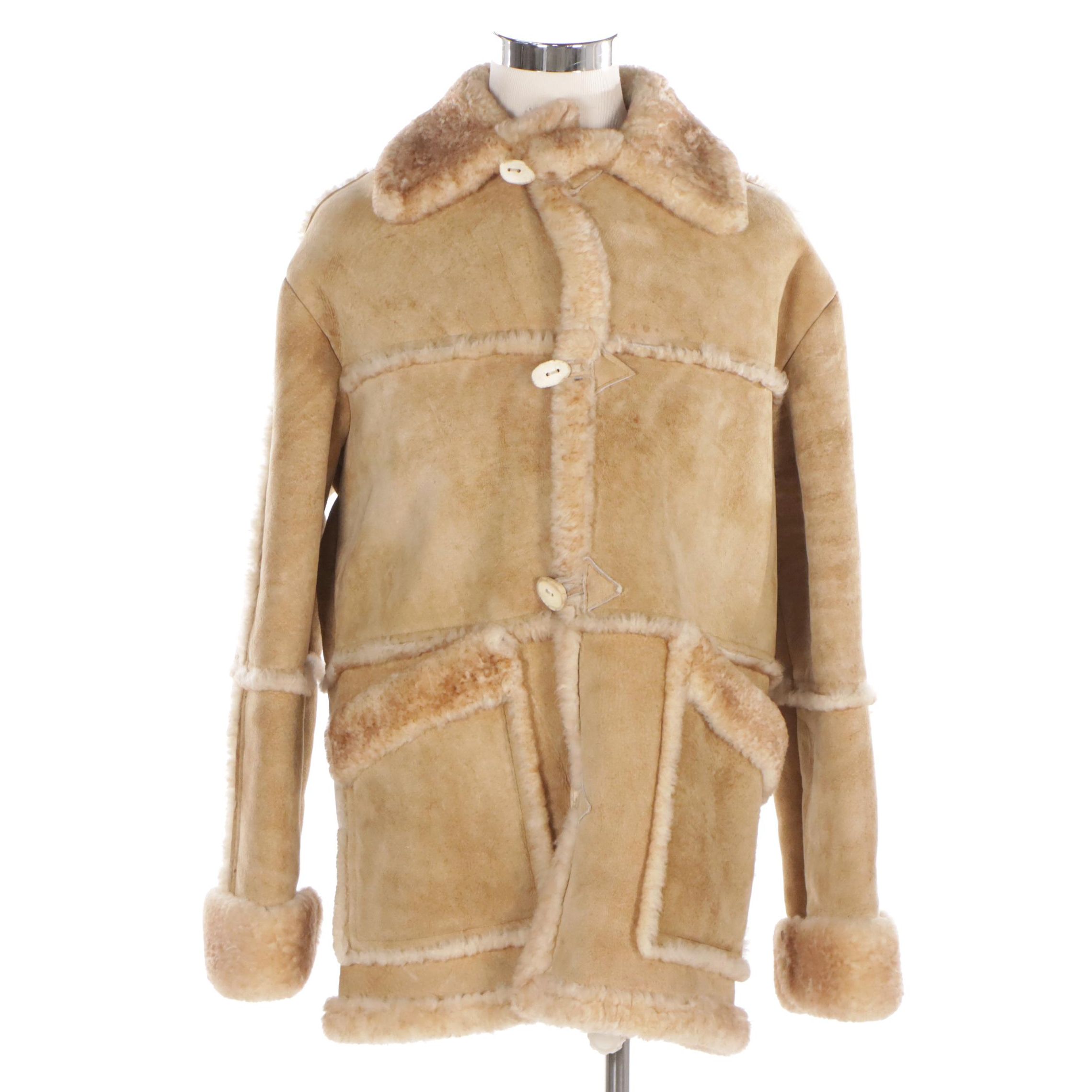 Men's Overland Sheepskin Co. Sheepskin Coat
