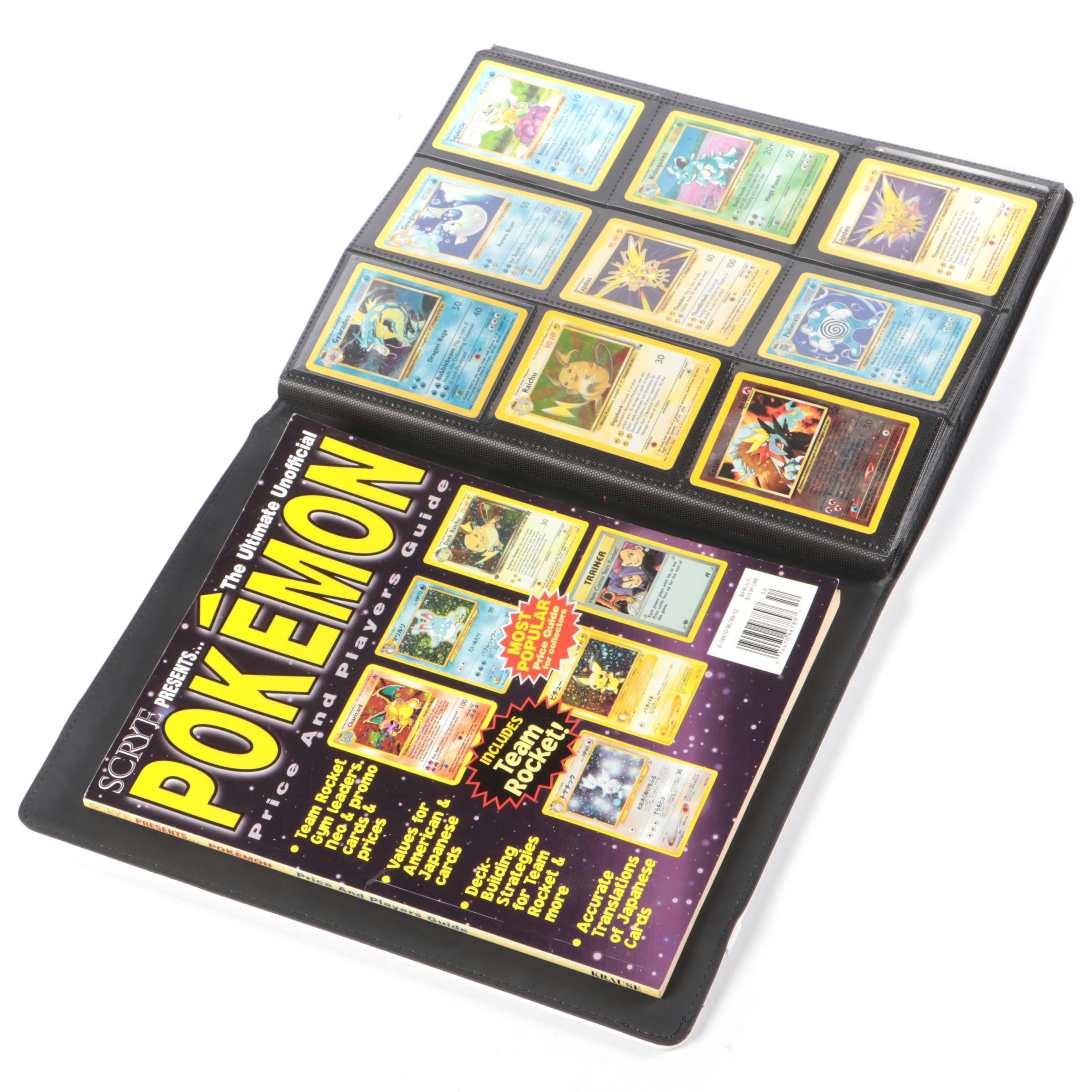 Pokémon Card Collection Featuring Shadowless and Holos with Price Guide