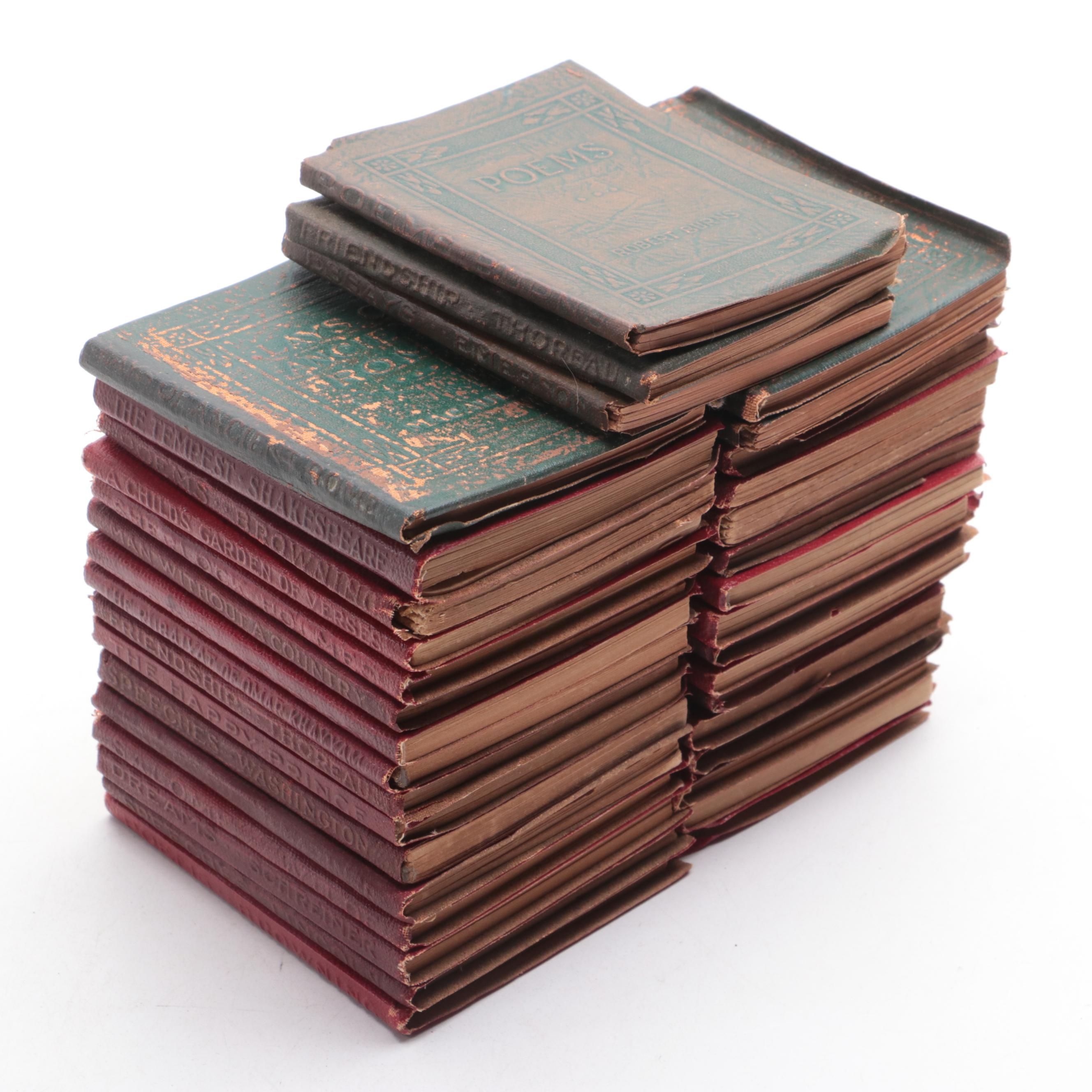 Little Leather Library Shakespeare, Wilde, Emerson, Stevenson, and More