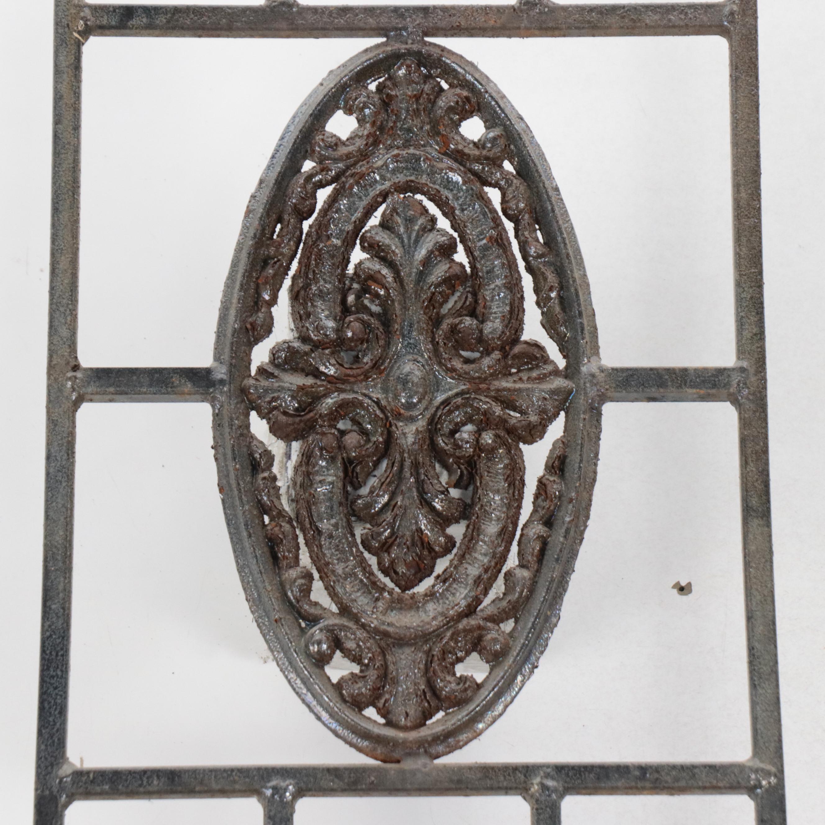Forged Iron Decorative Fence Panel
