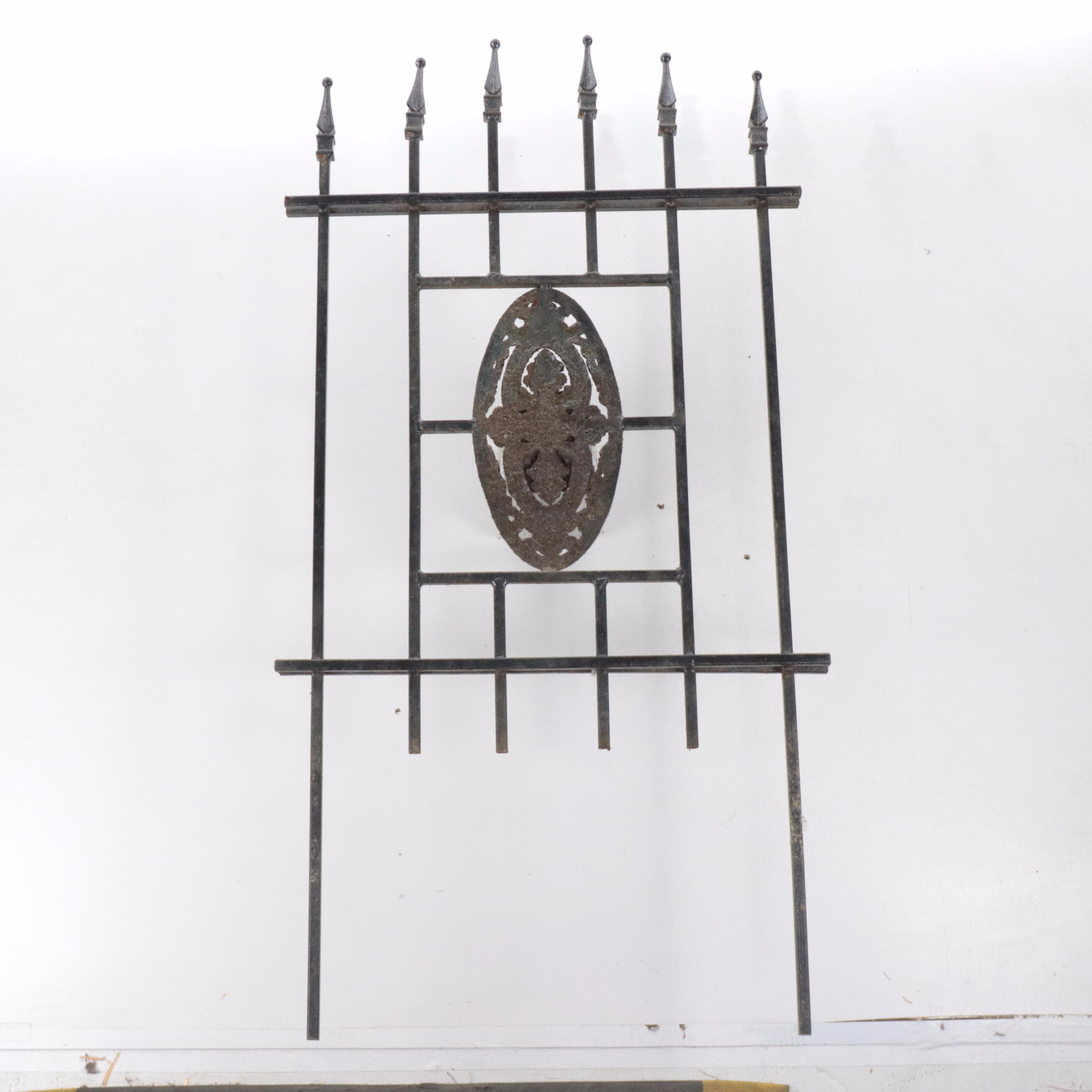 Forged Iron Decorative Fence Panel