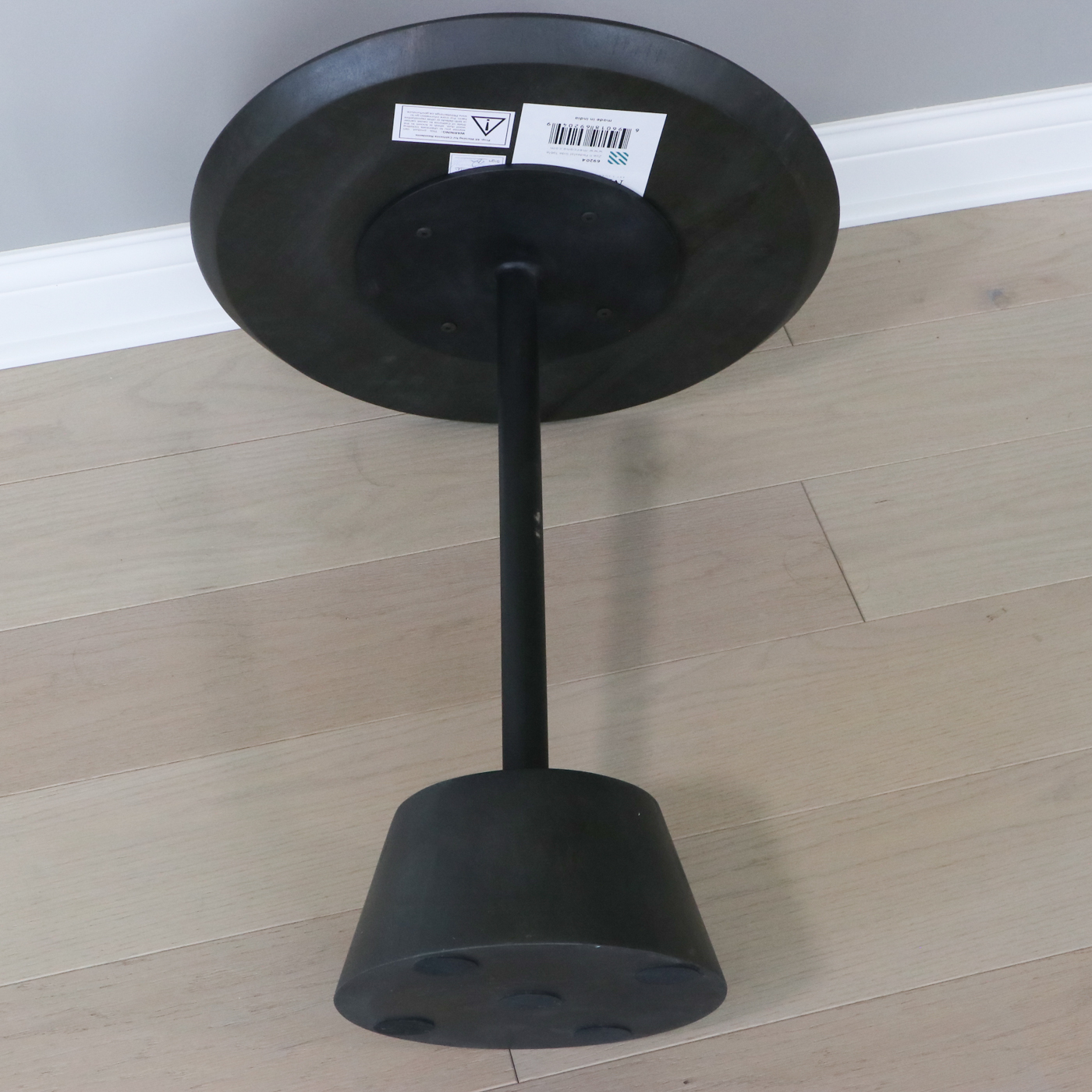 Mercana Maxwell Modern Wood and Metal Side Table