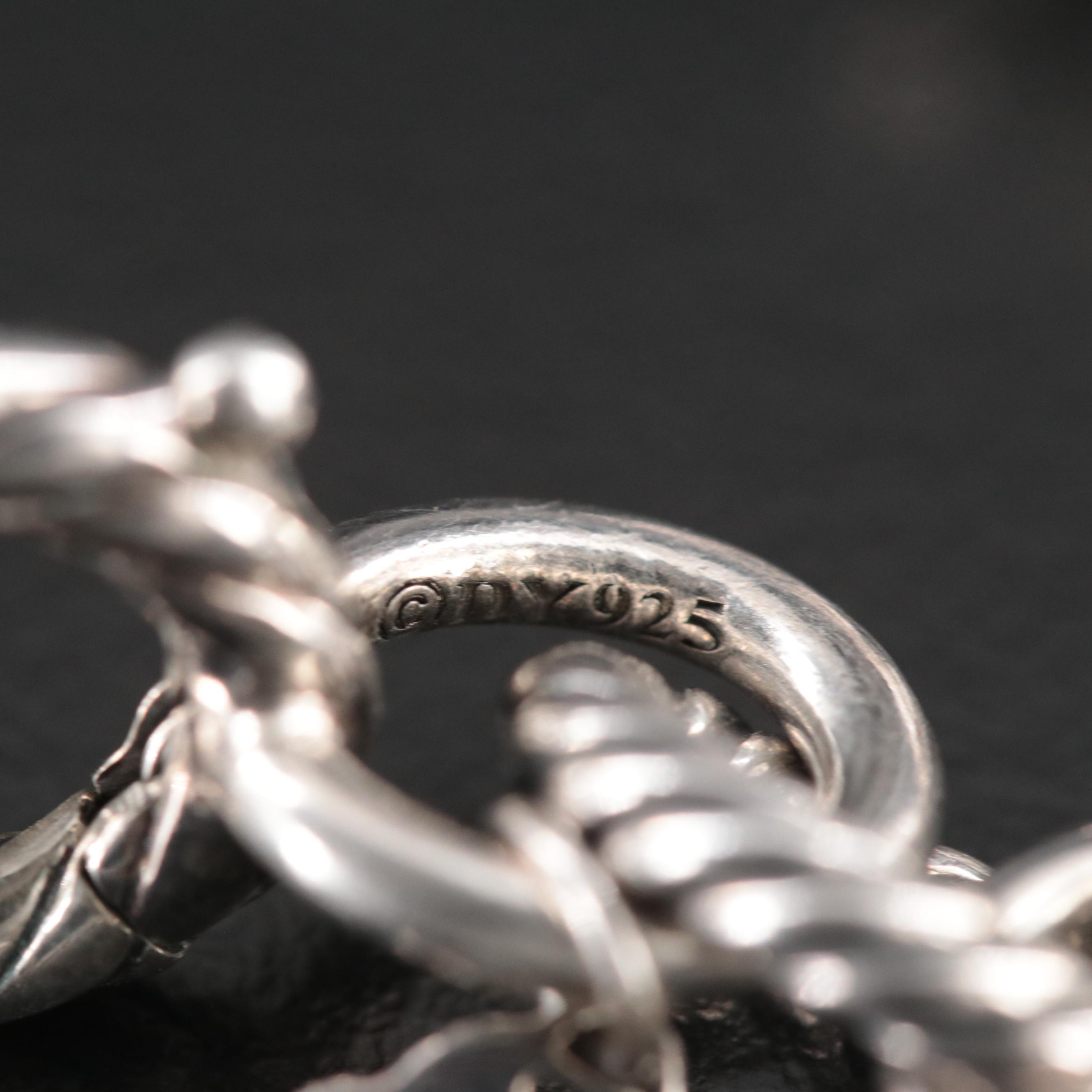 David Yurman "Pure Form" Sterling Tapered Necklace