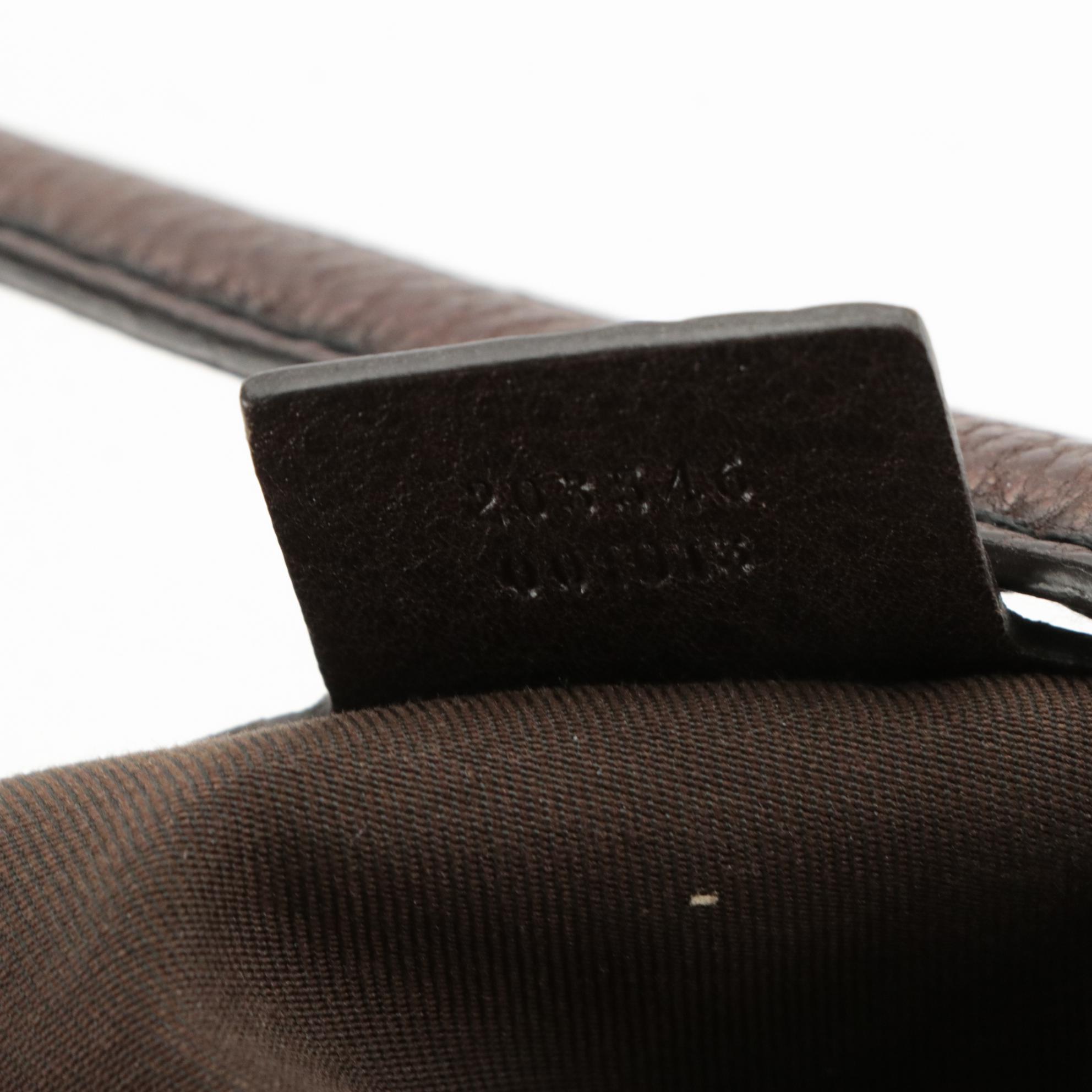 Gucci Horsebit Slouchy Shoulder Bag in GG Canvas and Leather