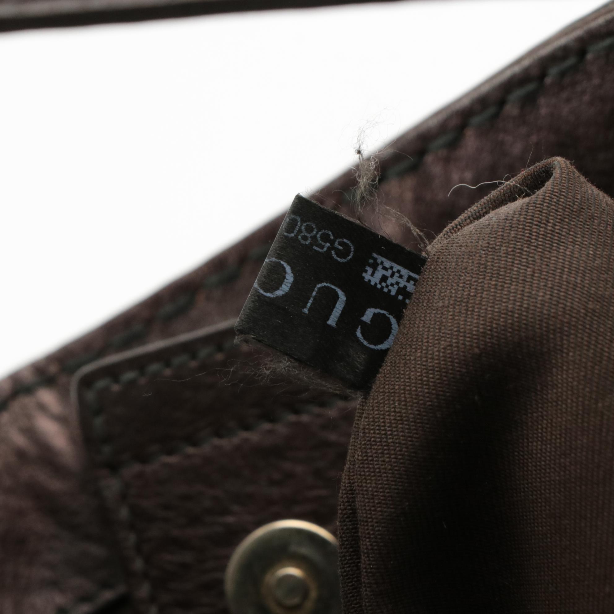 Gucci Horsebit Slouchy Shoulder Bag in GG Canvas and Leather