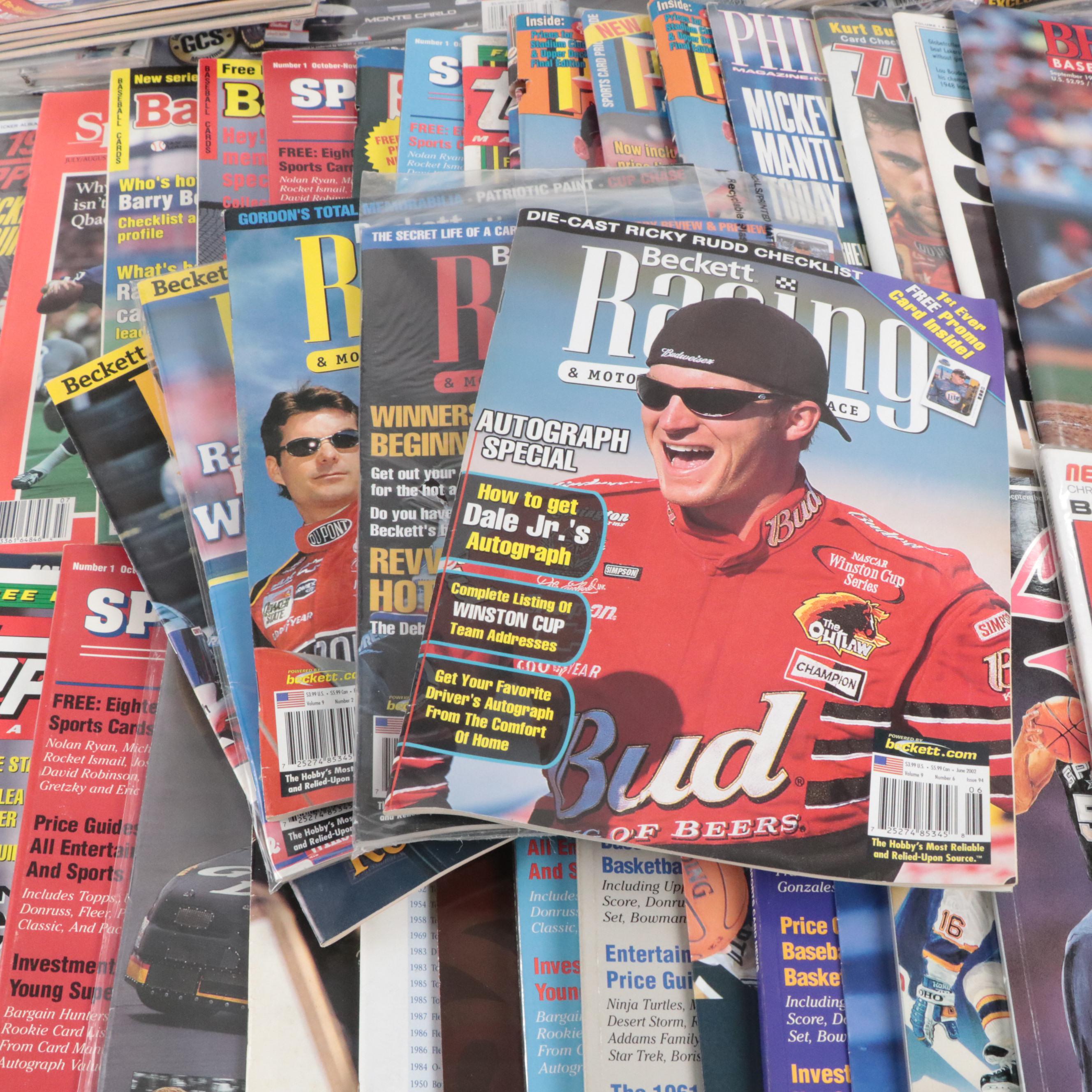 "Beckett Racing Collector", "Allan Kaye's Sports Cards" and More Price Guides