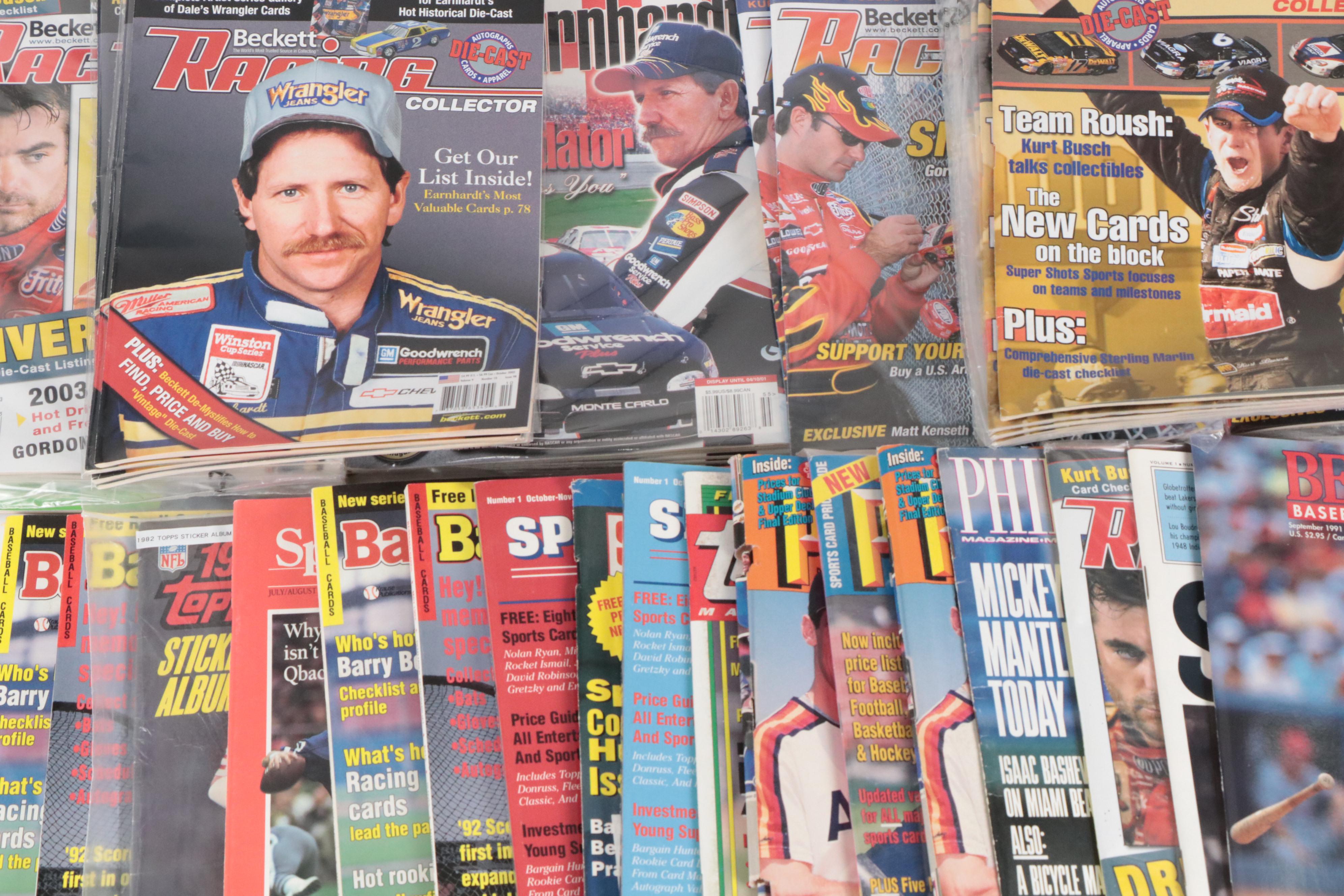 "Beckett Racing Collector", "Allan Kaye's Sports Cards" and More Price Guides
