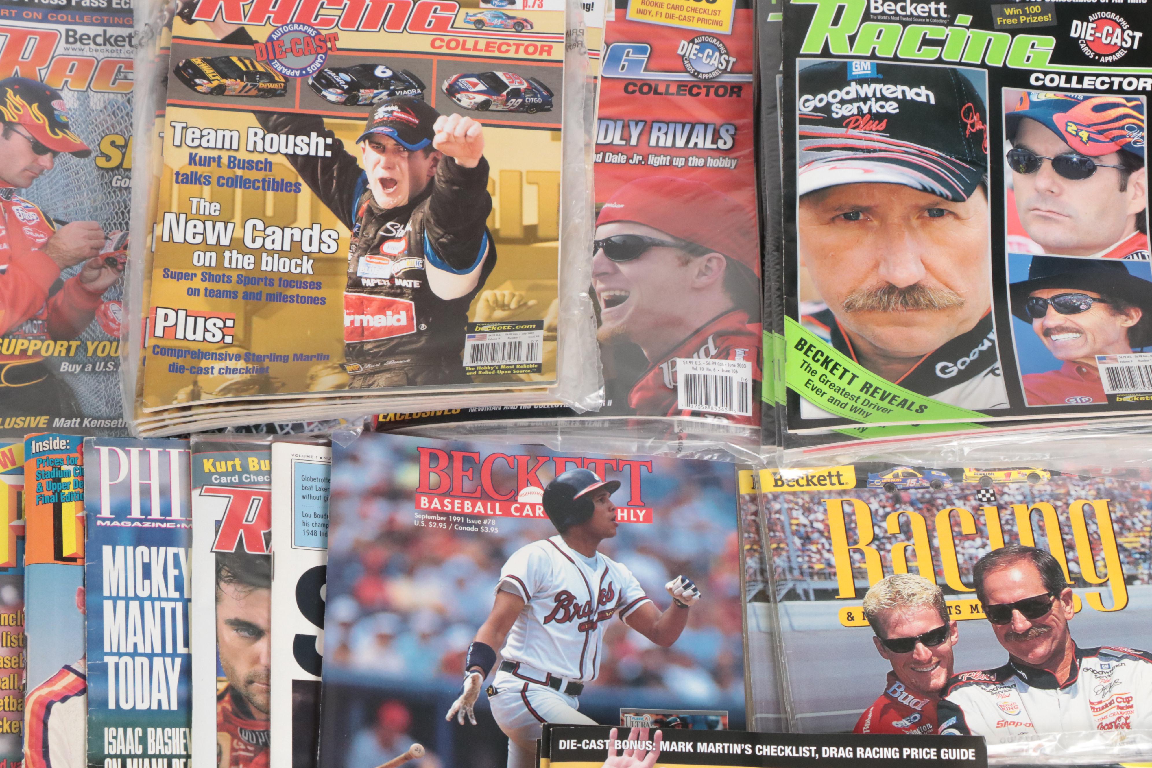 "Beckett Racing Collector", "Allan Kaye's Sports Cards" and More Price Guides