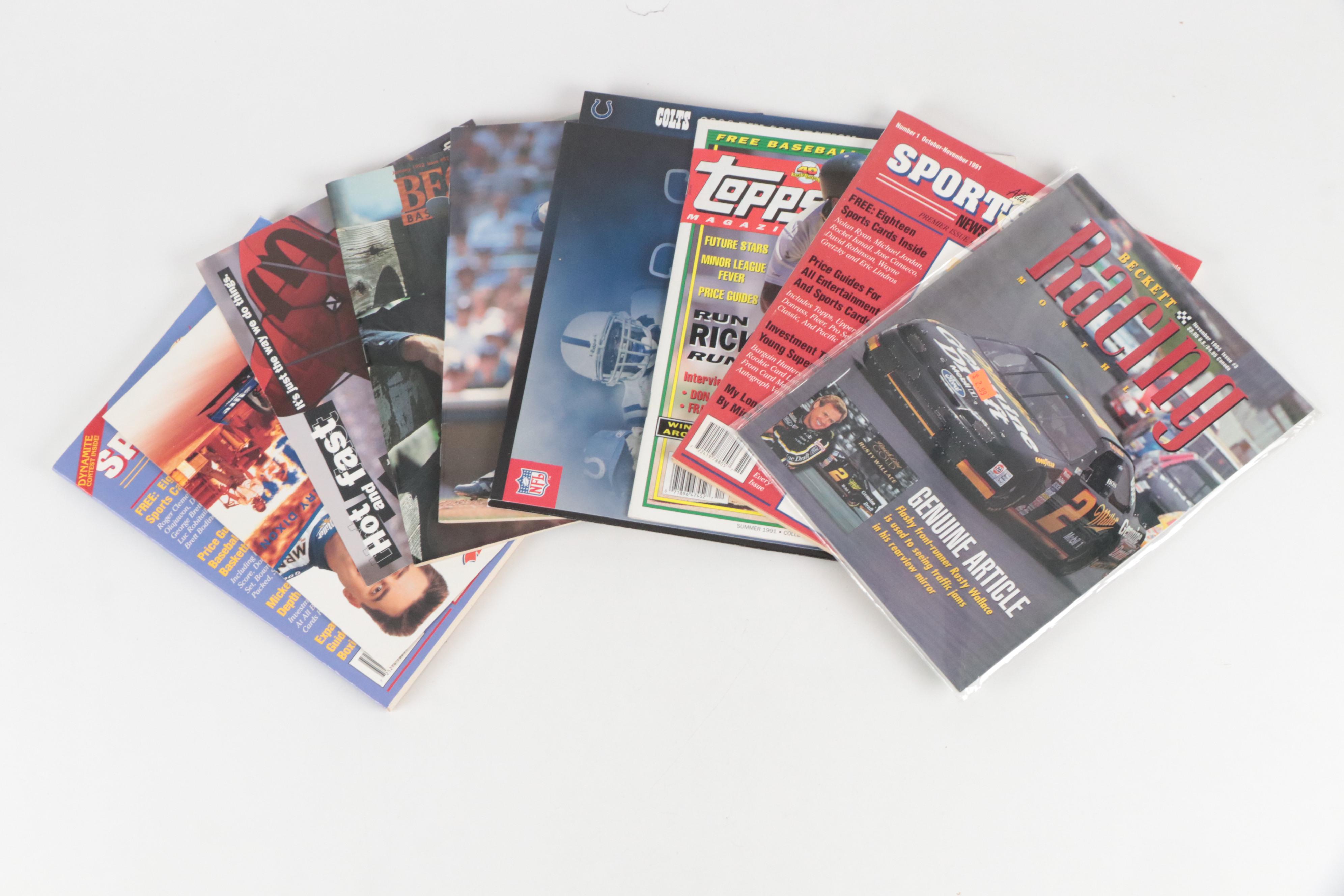 "Beckett Racing Collector", "Allan Kaye's Sports Cards" and More Price Guides