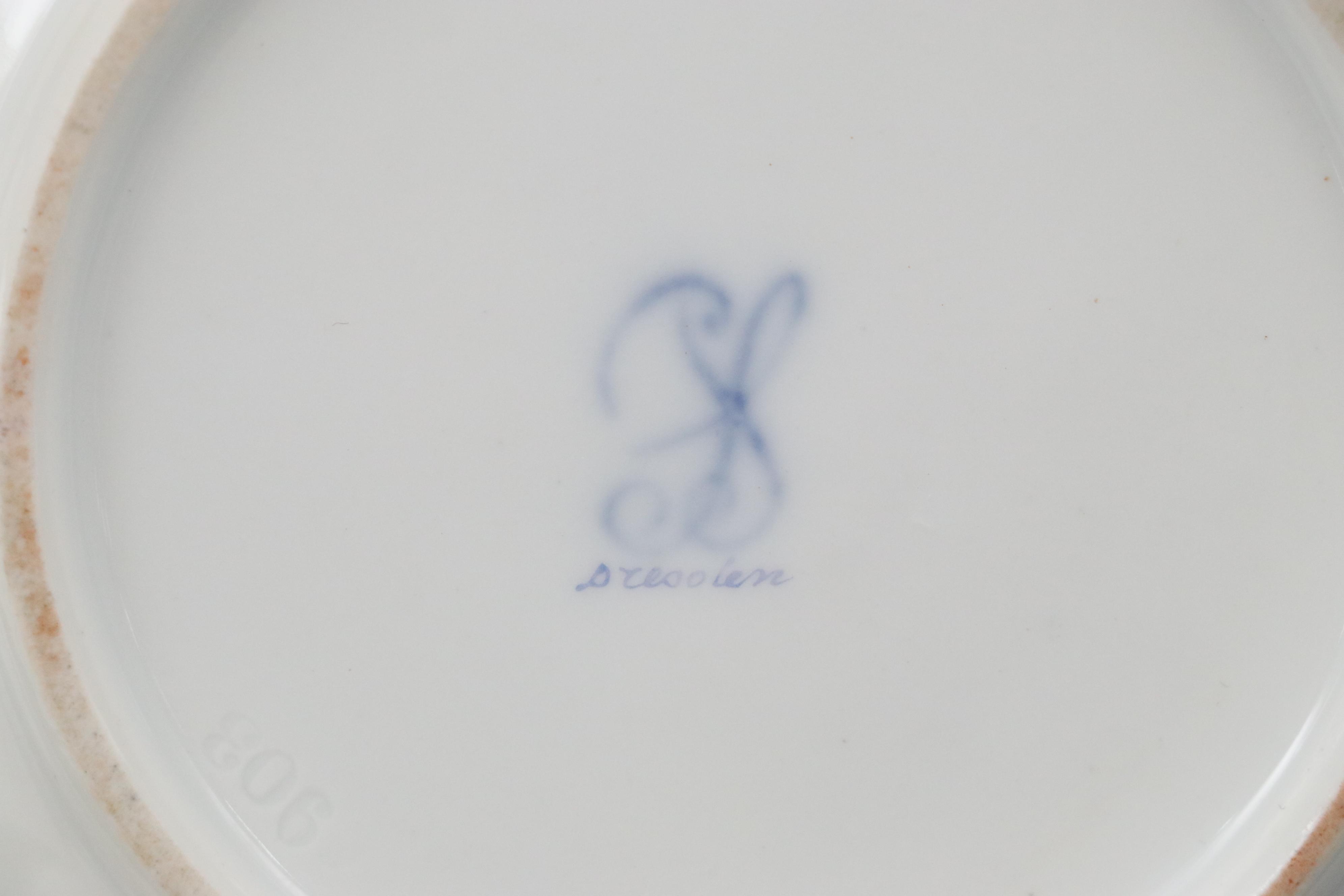 Schumann "Empress Dresden Flowers" with Carl Thieme  and Other Dresden Porcelain