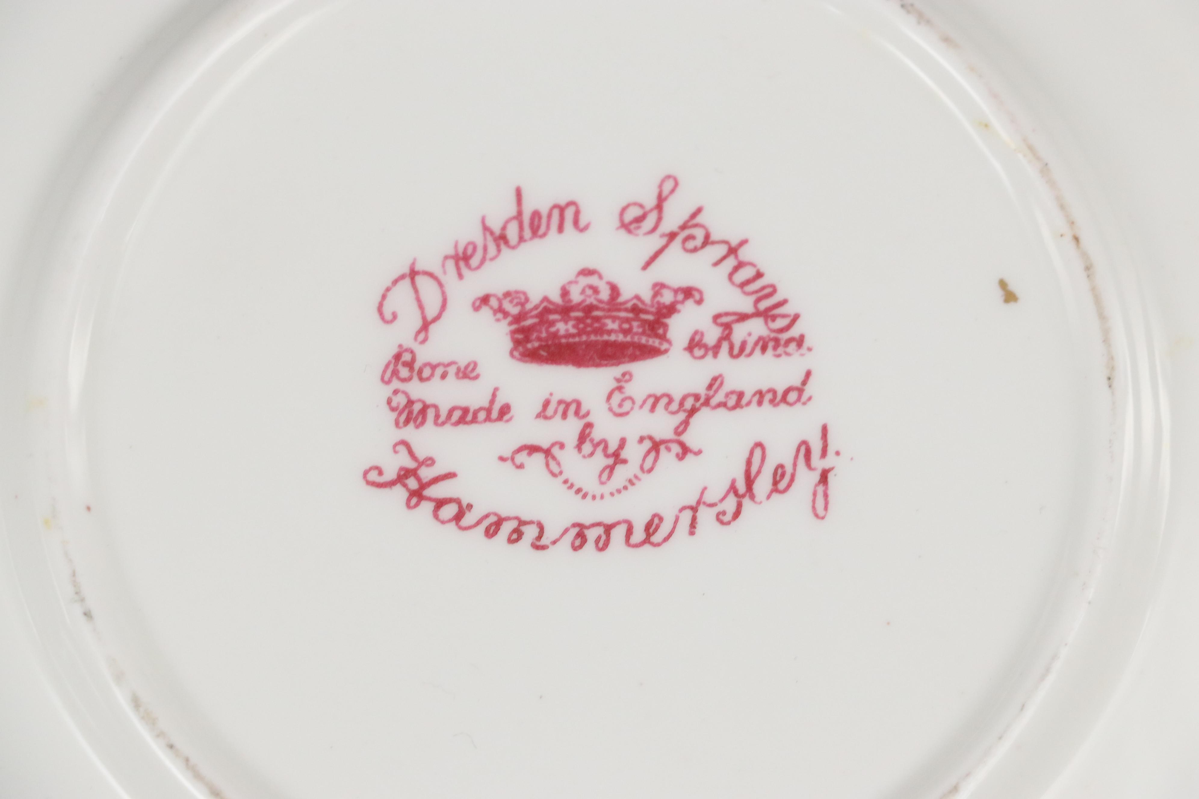 Schumann "Empress Dresden Flowers" with Carl Thieme  and Other Dresden Porcelain