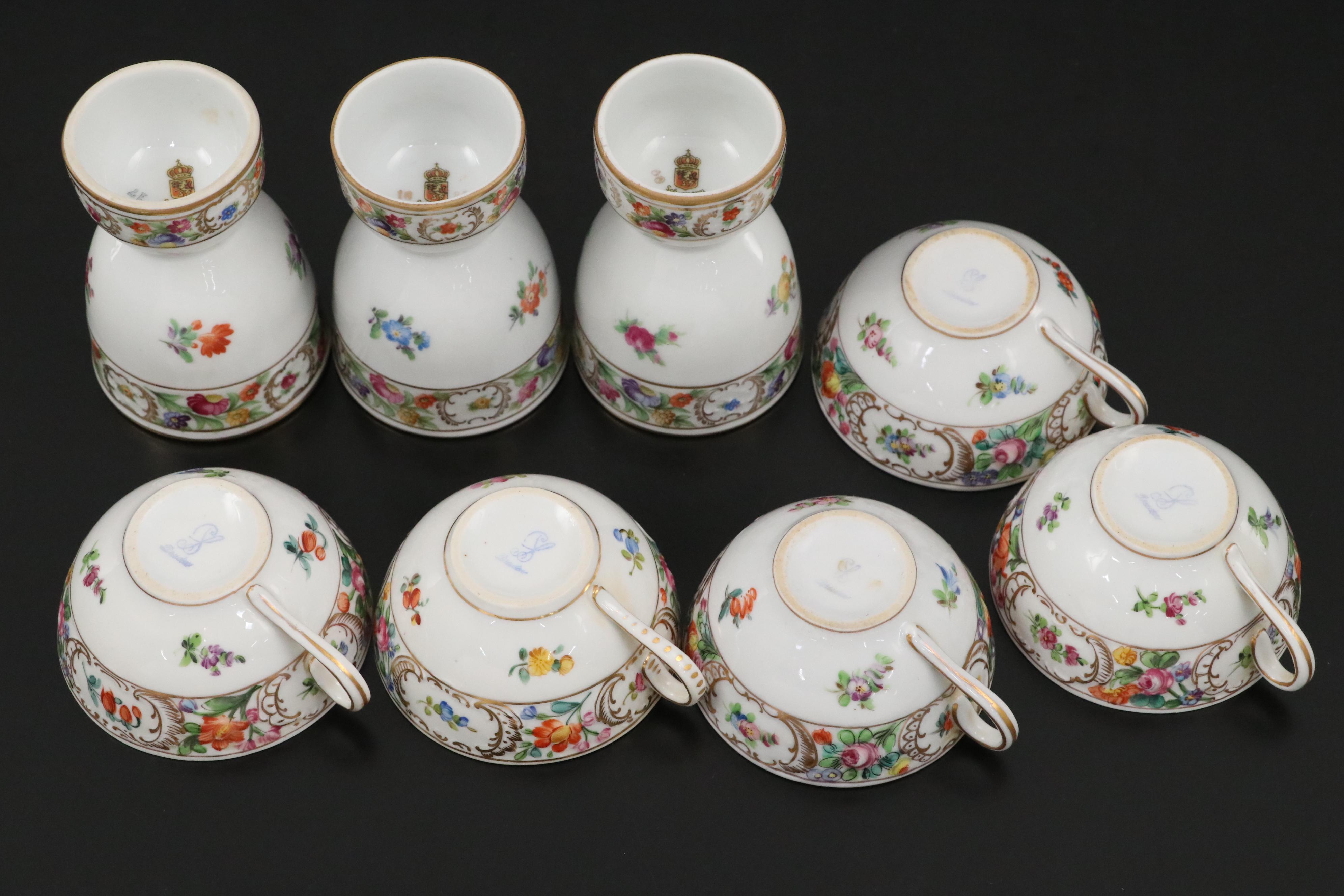 Schumann "Empress Dresden Flowers" with Carl Thieme  and Other Dresden Porcelain