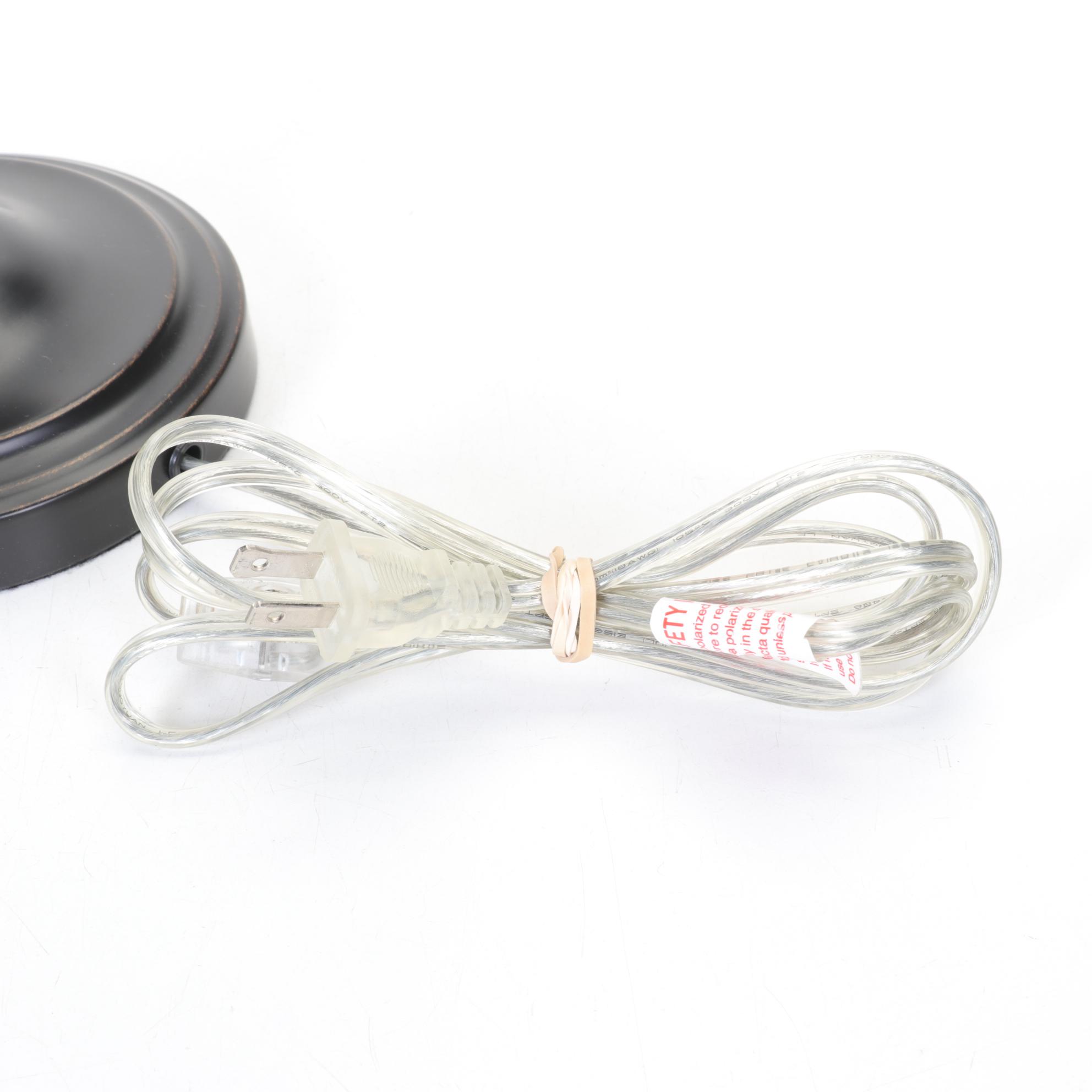 Contemporary Oil Rubbed Bronze Table Lamp