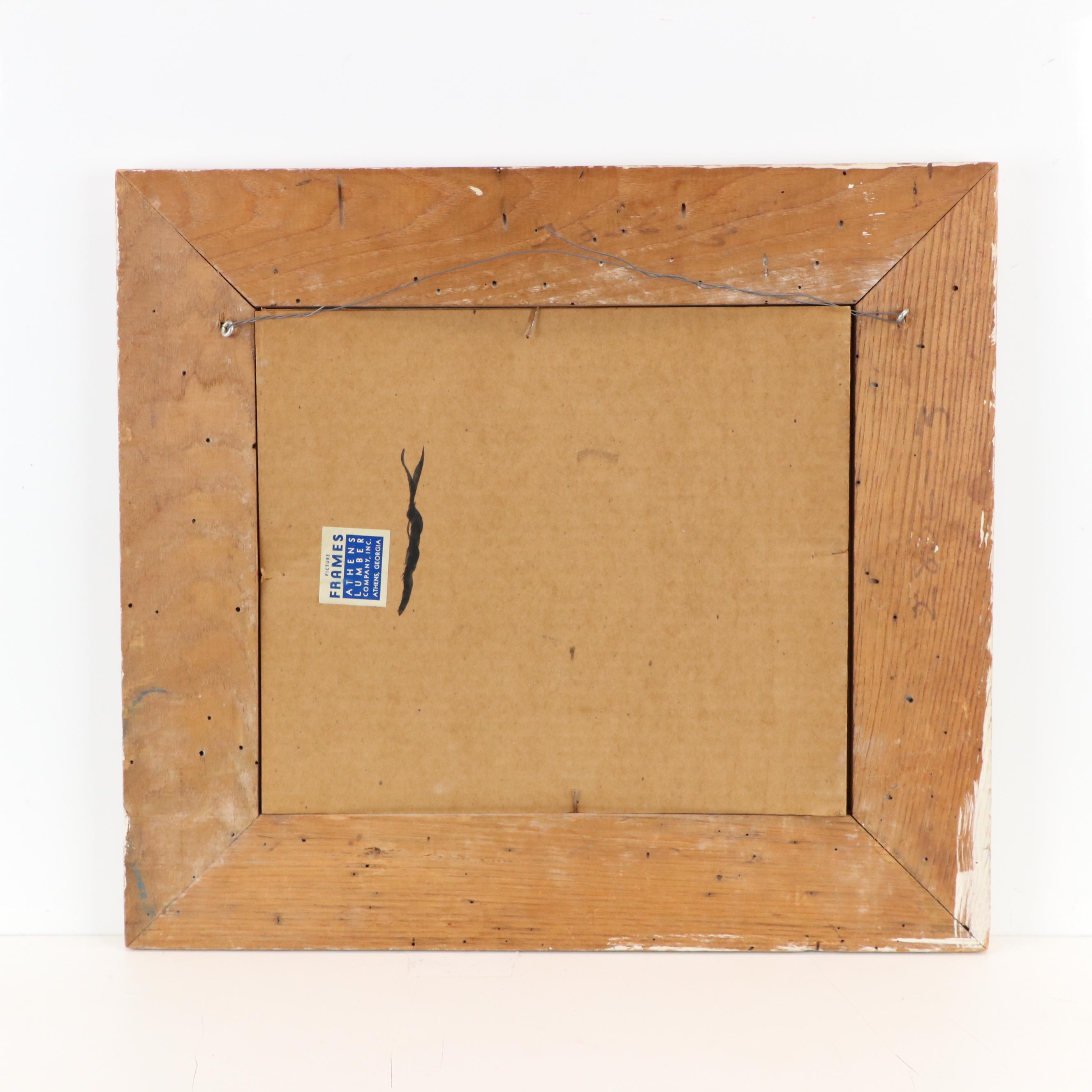 Oil Painting of Matador During Bullfight