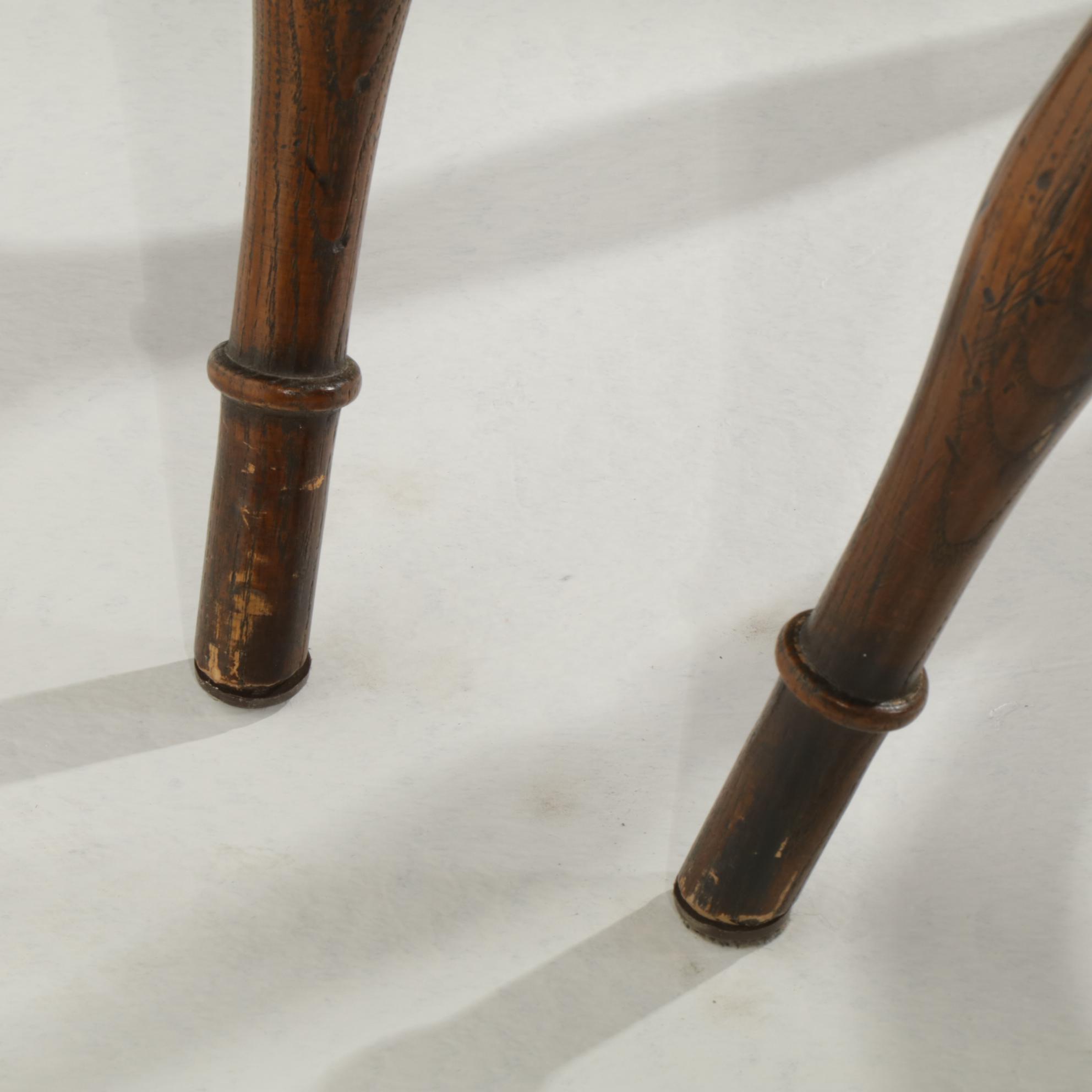 Thames Valley Style Pierced-Splat Reproduction Windsor Side Chairs
