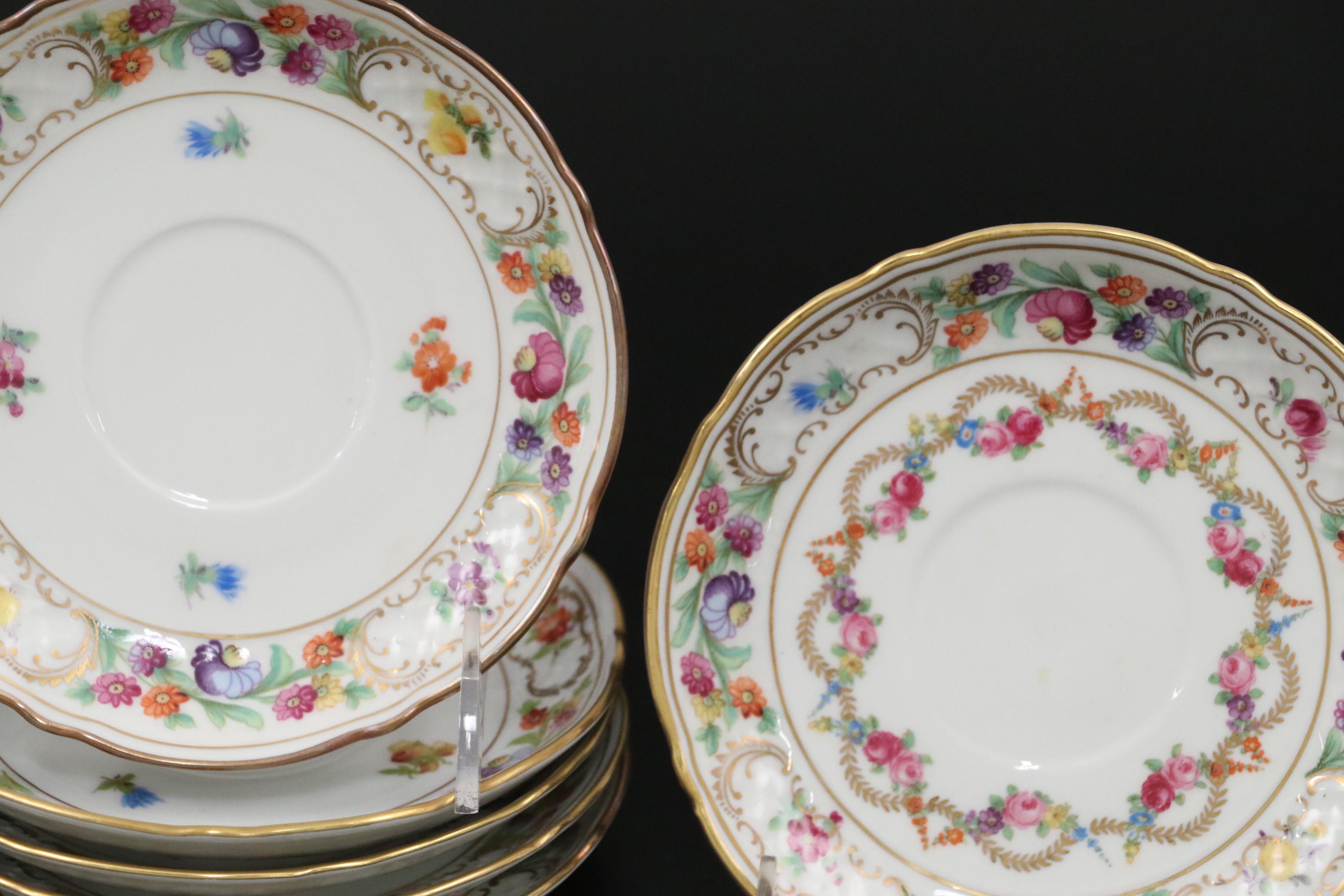 Schumann "Empress Dresden Flowers" and Other Porcelain Dinnerware
