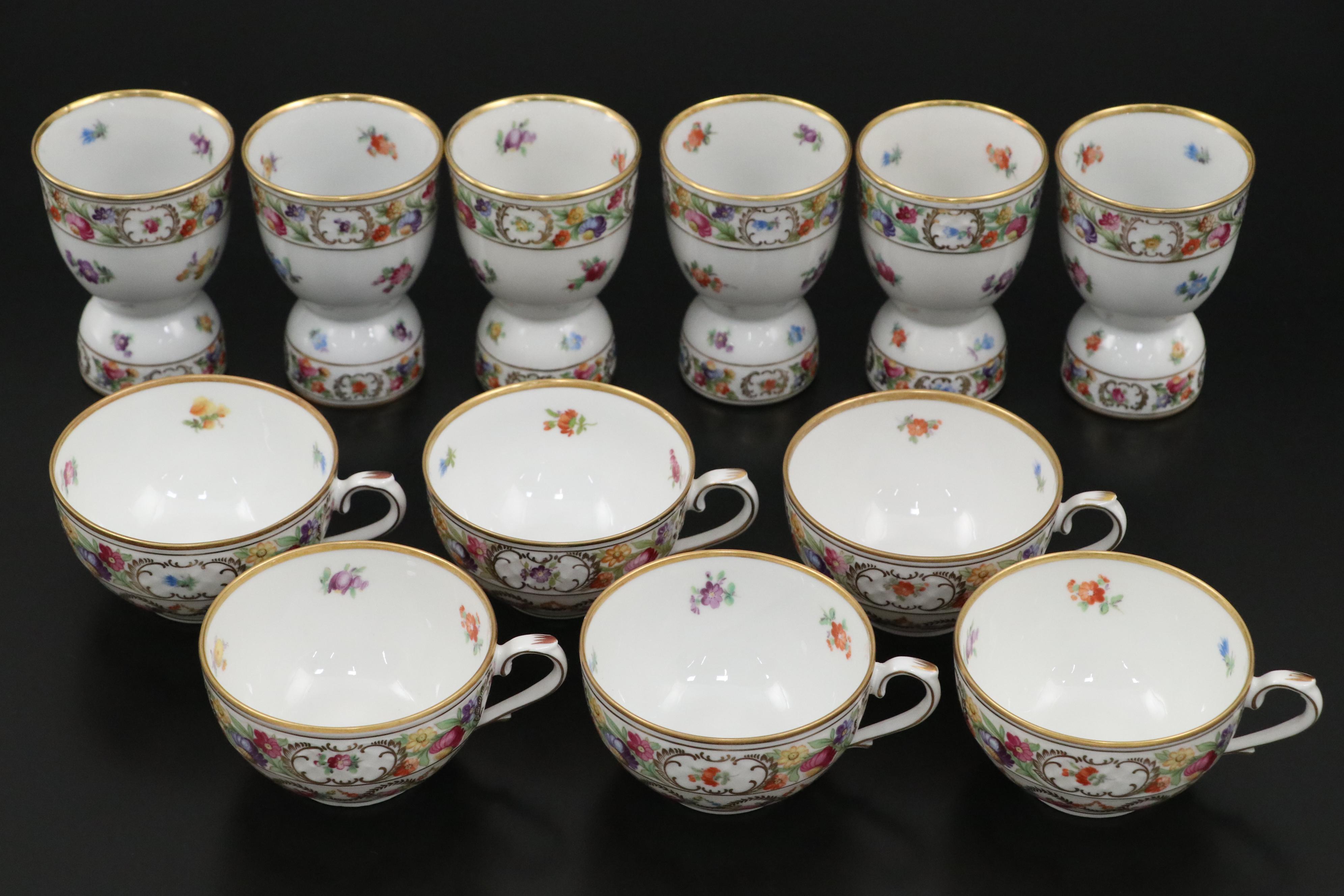 Schumann "Empress Dresden Flowers" and Other Porcelain Dinnerware
