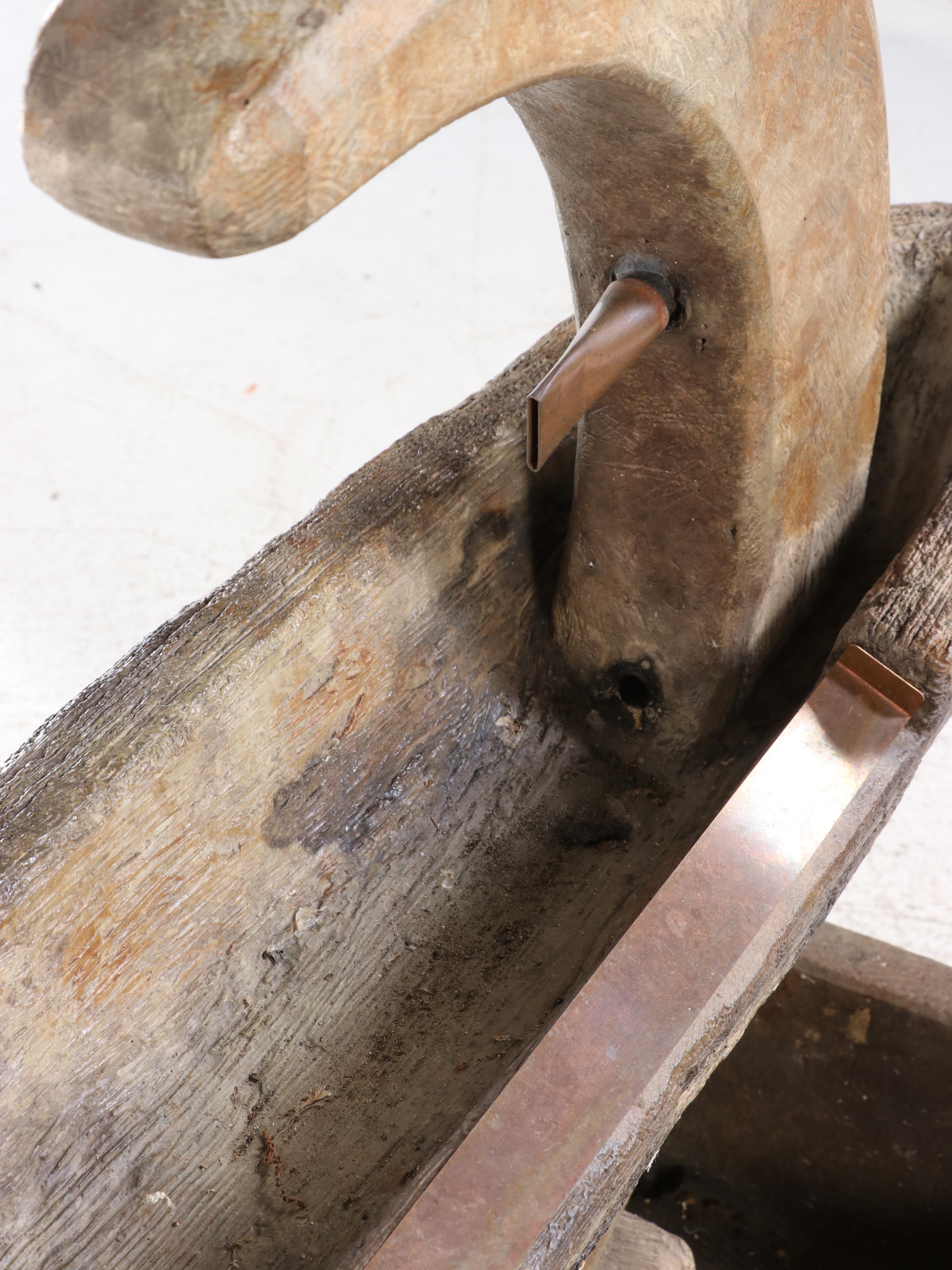 Henri Studio Moon Dance Outdoor Water Fountain in Relic Lava Finish