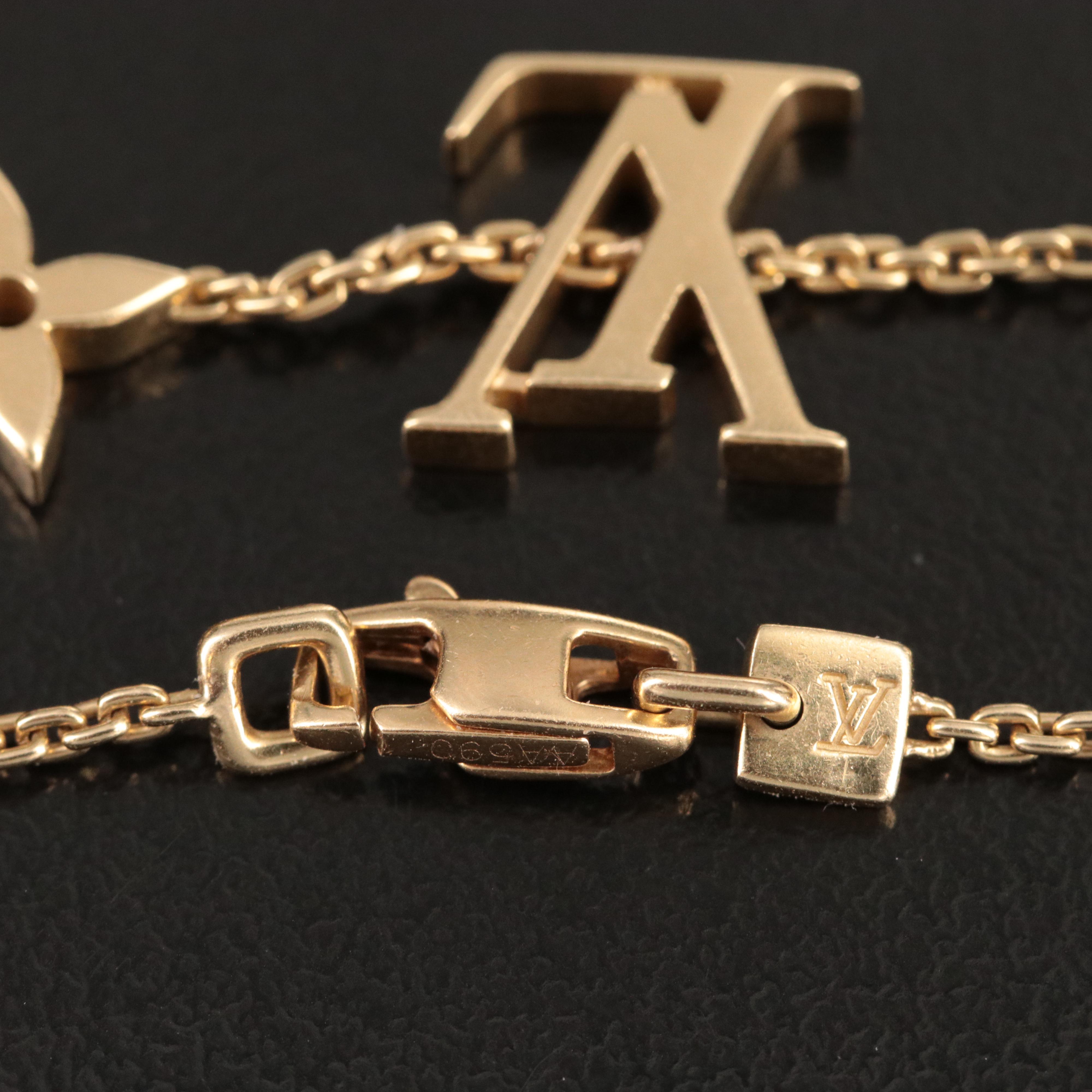Louis Vuitton Idylle Blossom 18K Monogram Bracelet
