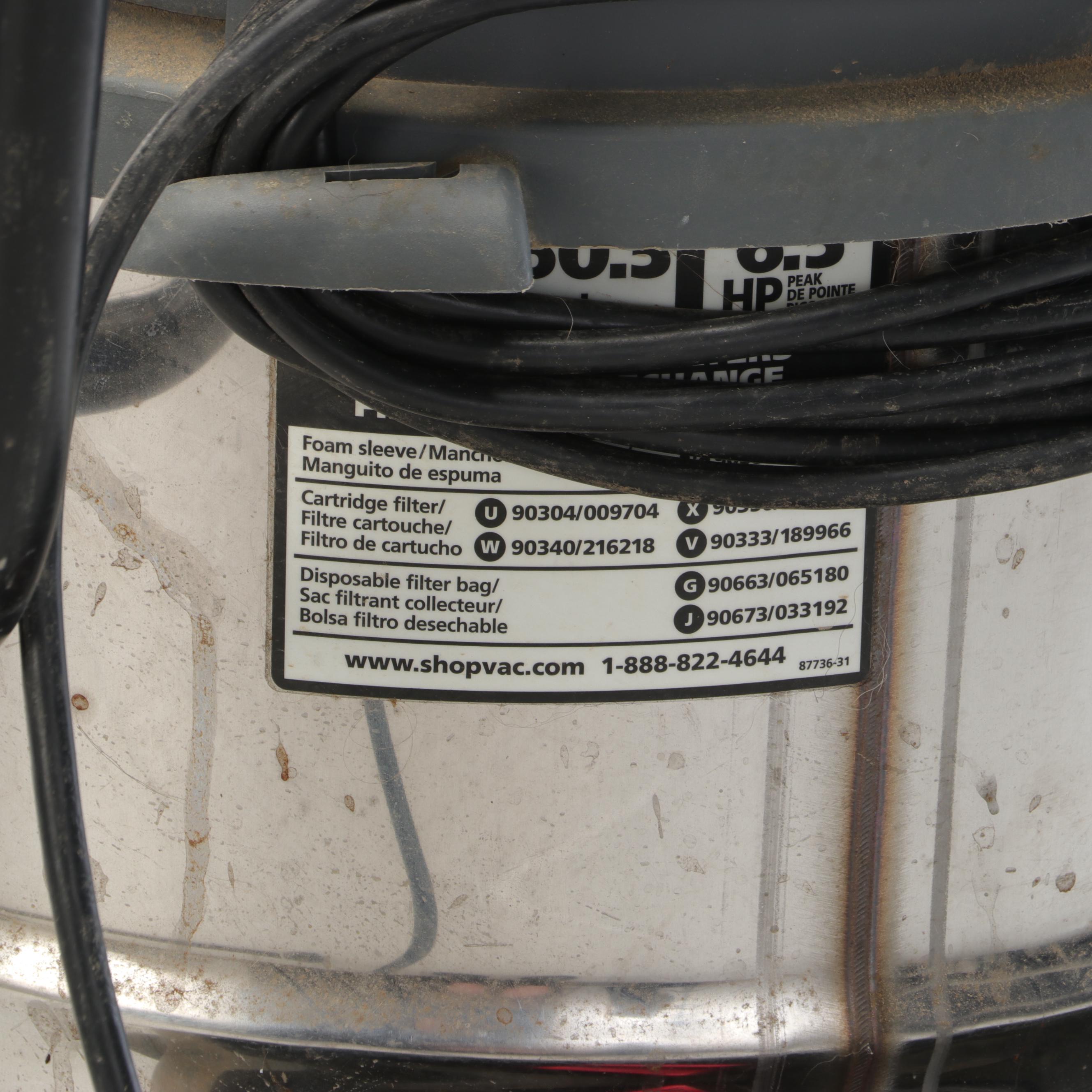 Shop Vac Contractor 16 Gallon Vacuum