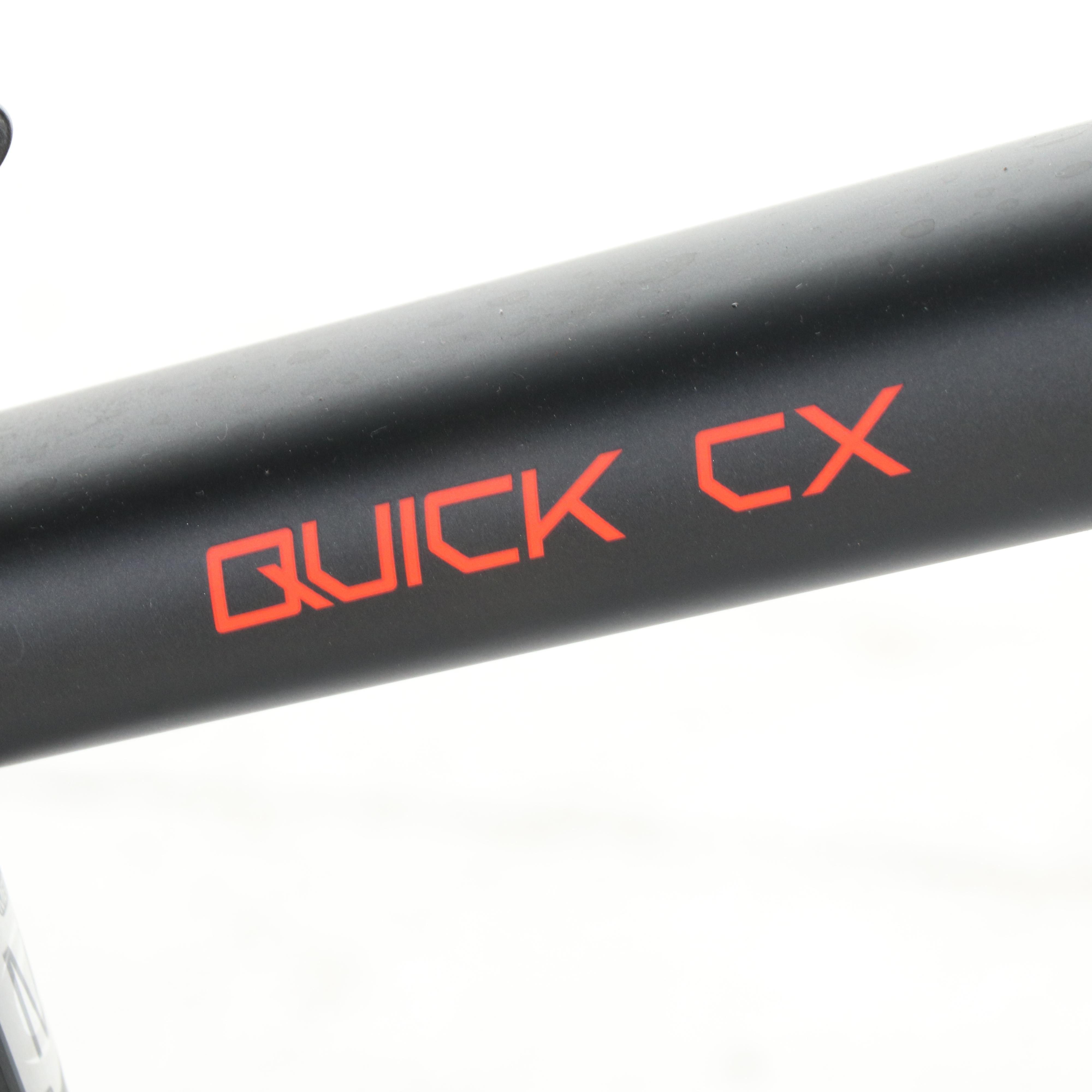 Cannondale Quick CX 4 Hybrid Medium Bicycle in Matte Black, Contemporary