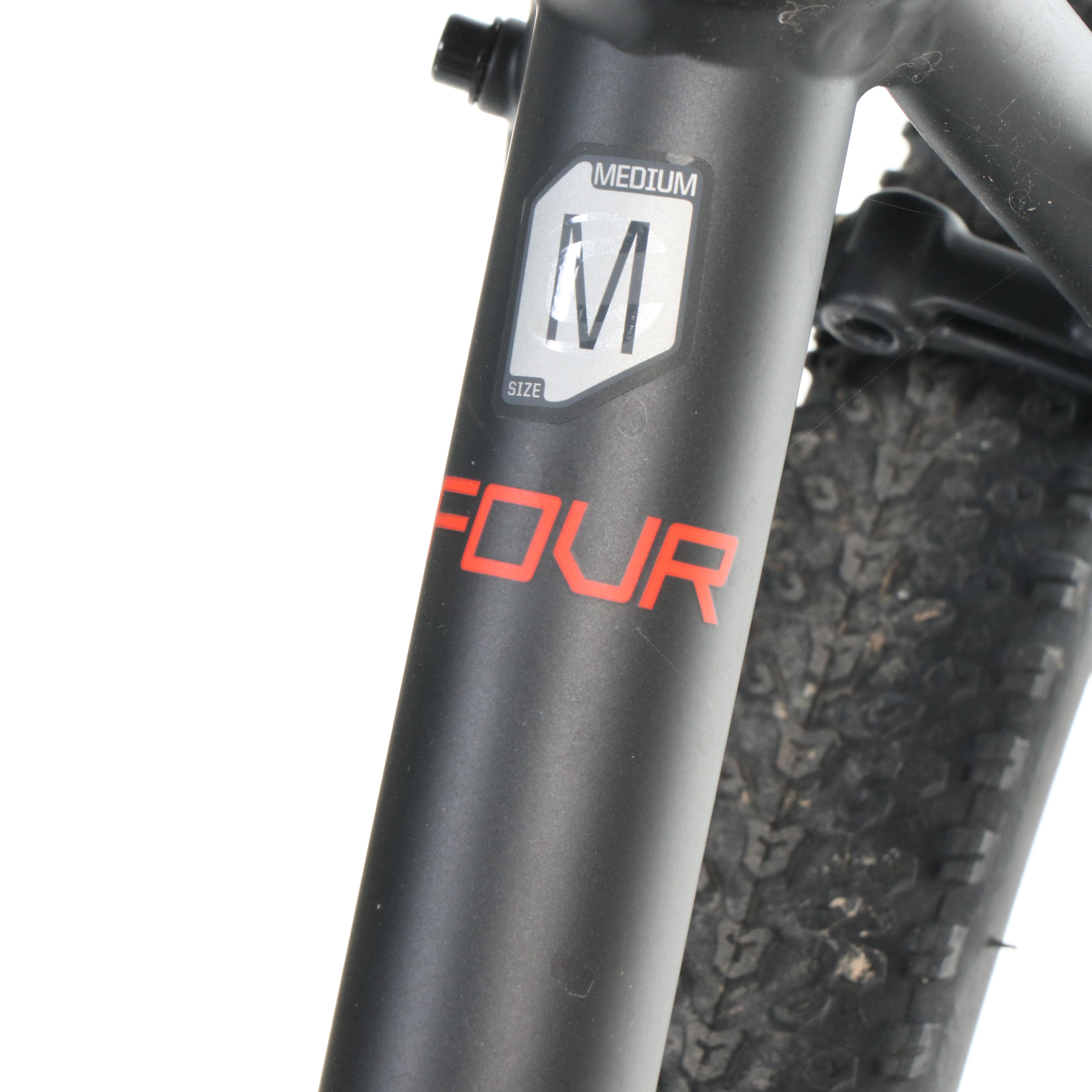 Cannondale Quick CX 4 Hybrid Medium Bicycle in Matte Black, Contemporary