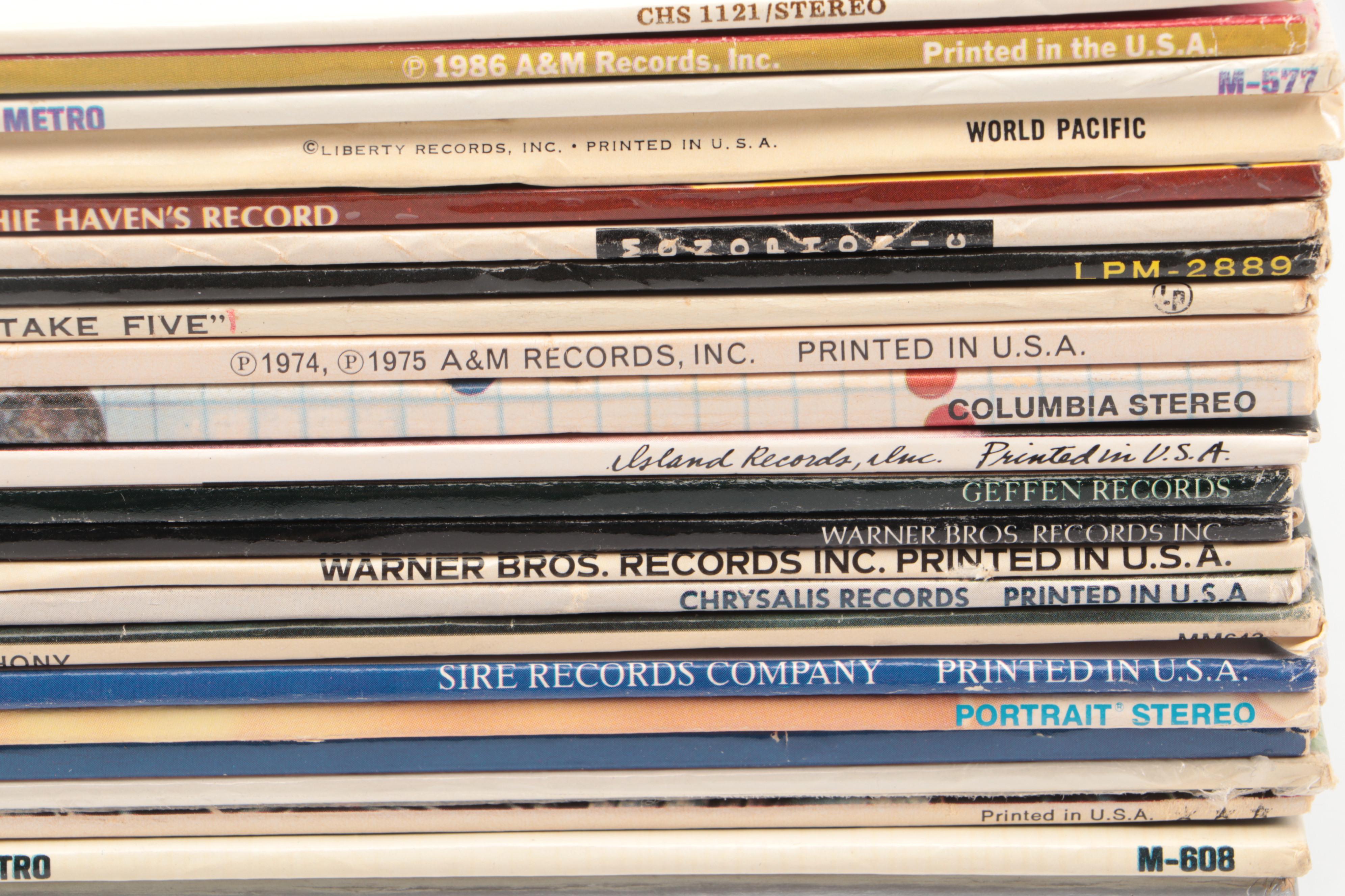 Cyndi Lauper, Van Halen, Madonna, and More Vinyl Record Albums