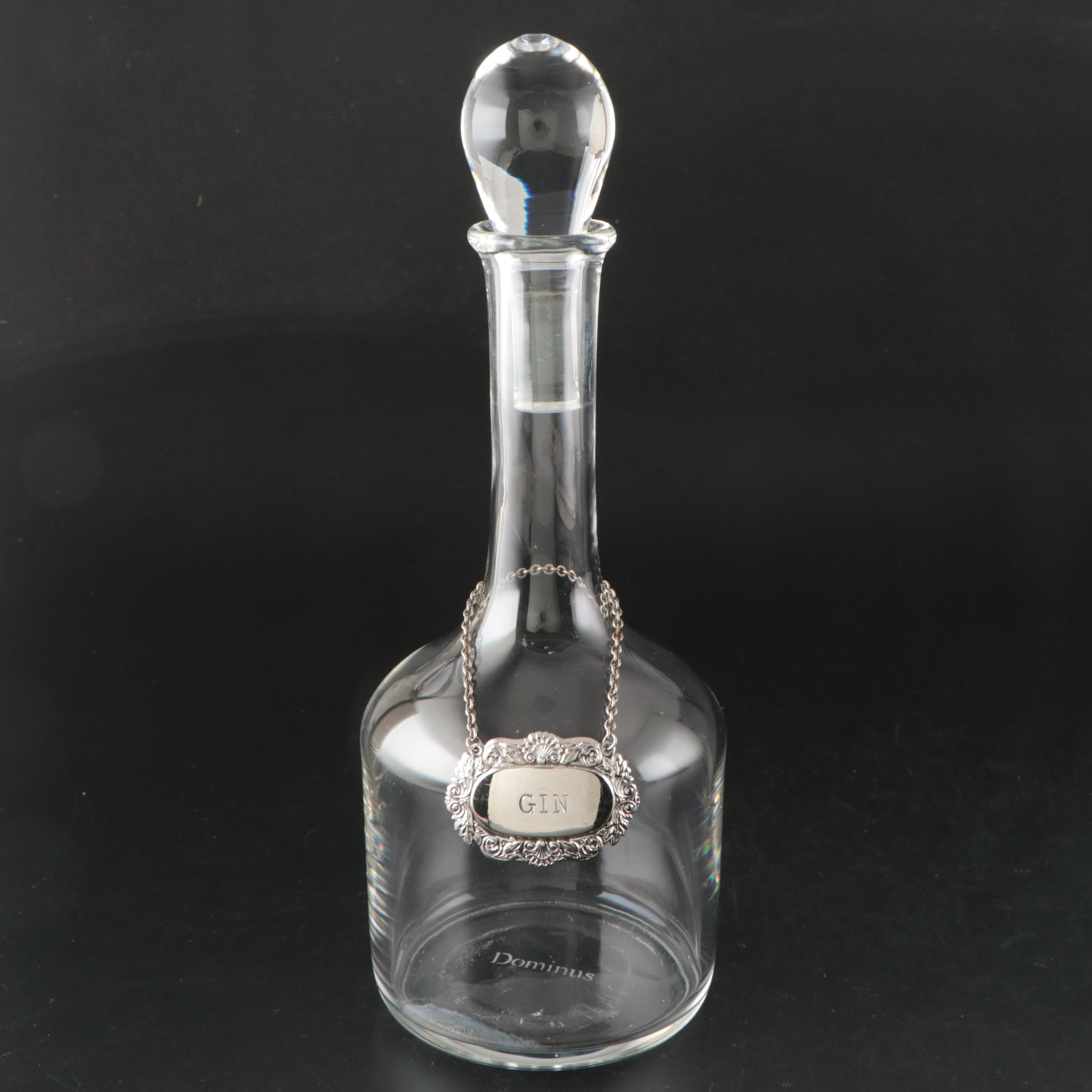 William Yeoward "Fern" Crystal and Dominus "Riedel" Glass Decanters and