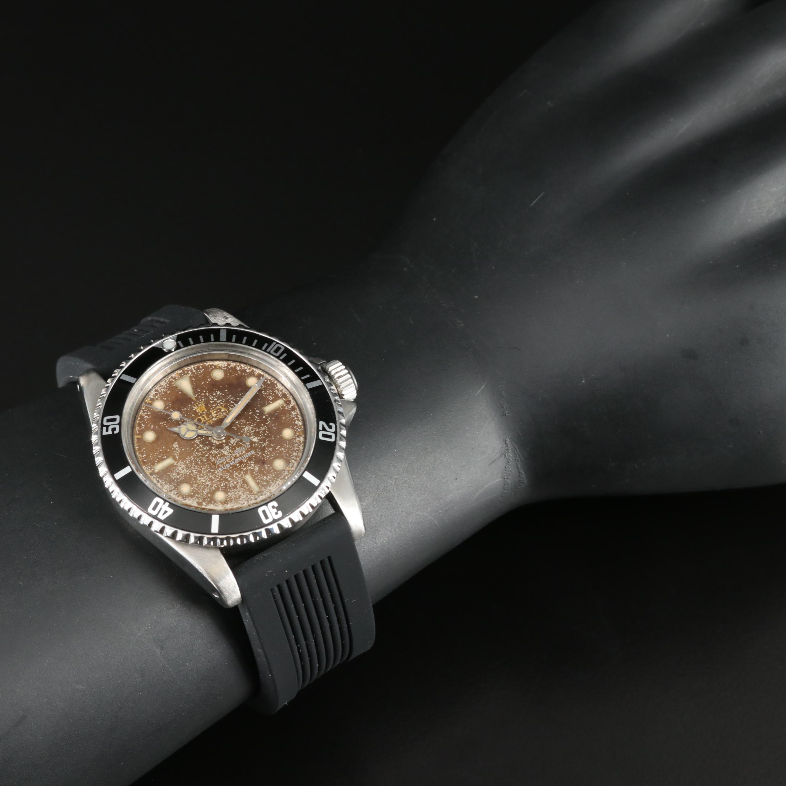 1962 Rolex Submariner Tropical Dial 40MM Watch