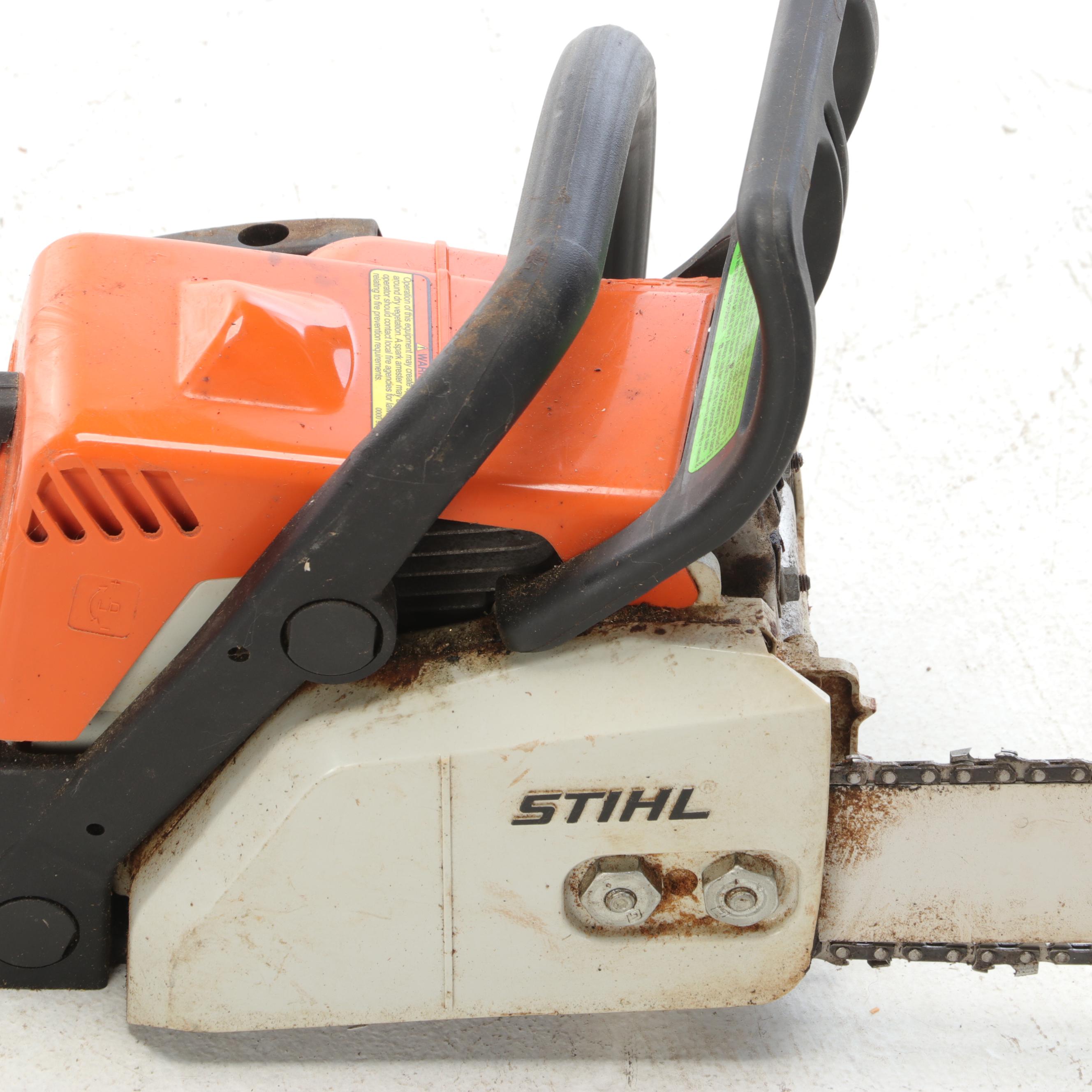 STIHL Rollomatic Mini Gas-Powered MS 170 Chain Saw