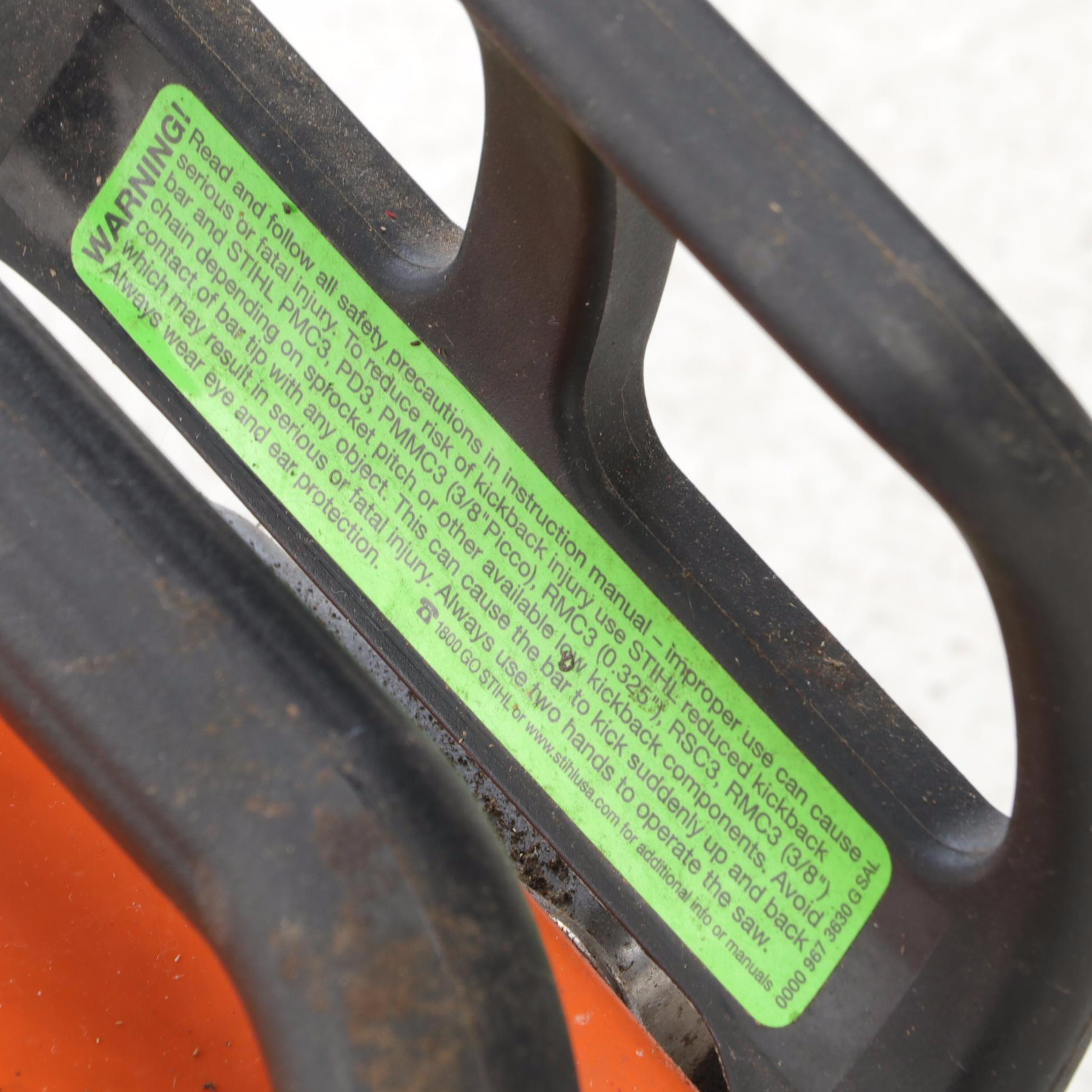 STIHL Rollomatic Mini Gas-Powered MS 170 Chain Saw