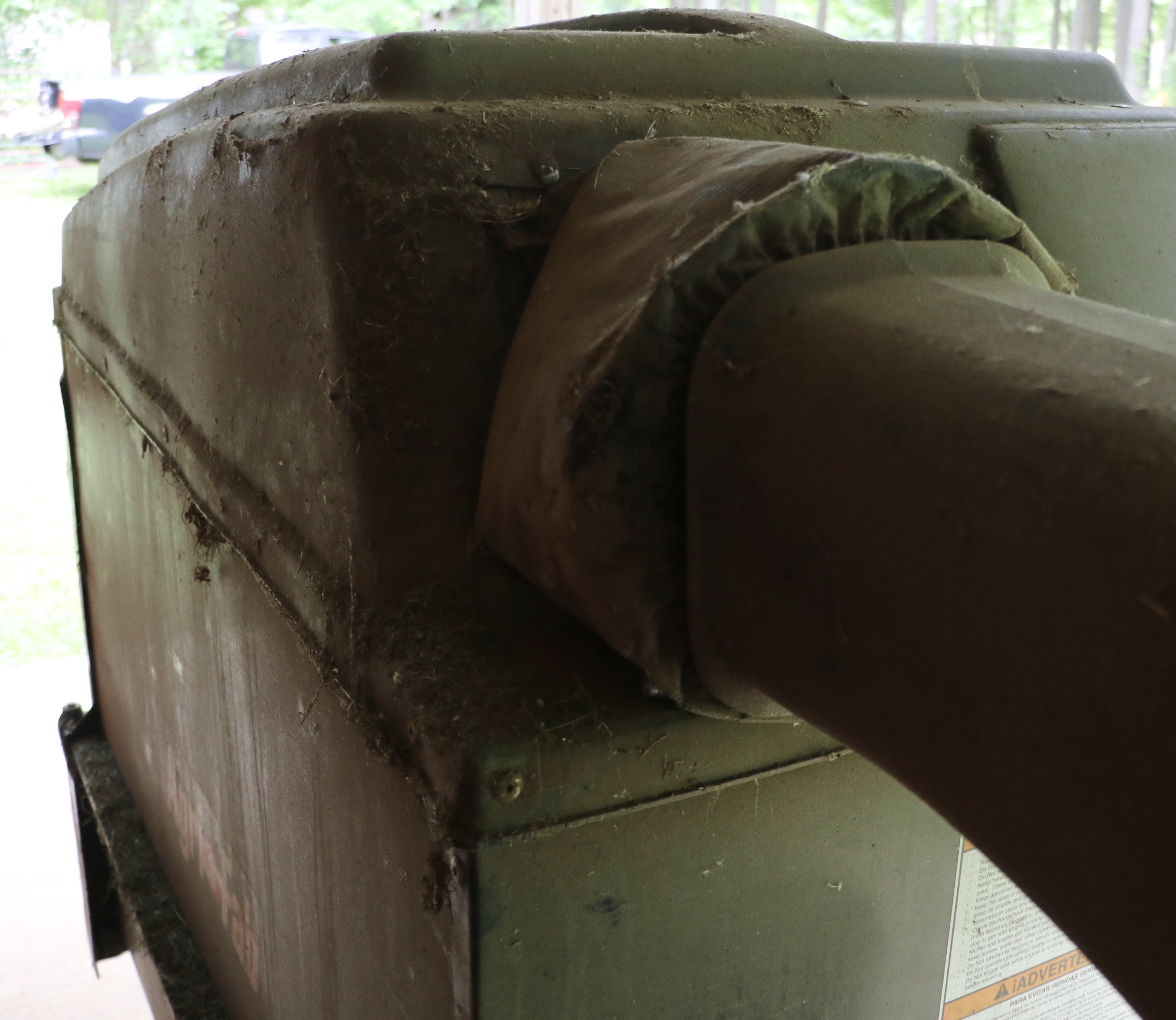 AgriFab Hard Top Mow-N-Vac Lawn Vacuum