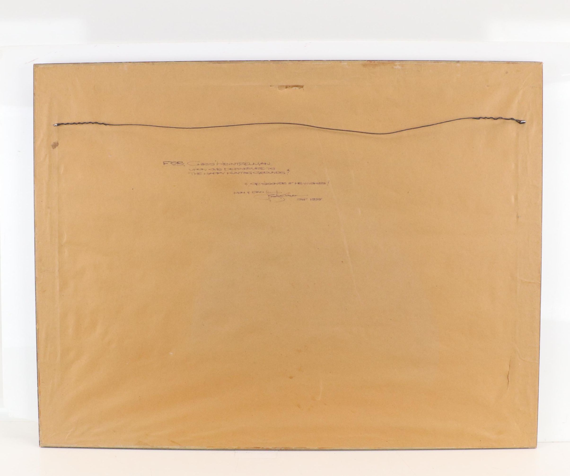 John Ruthven Offset Lithograph "Shawnee"