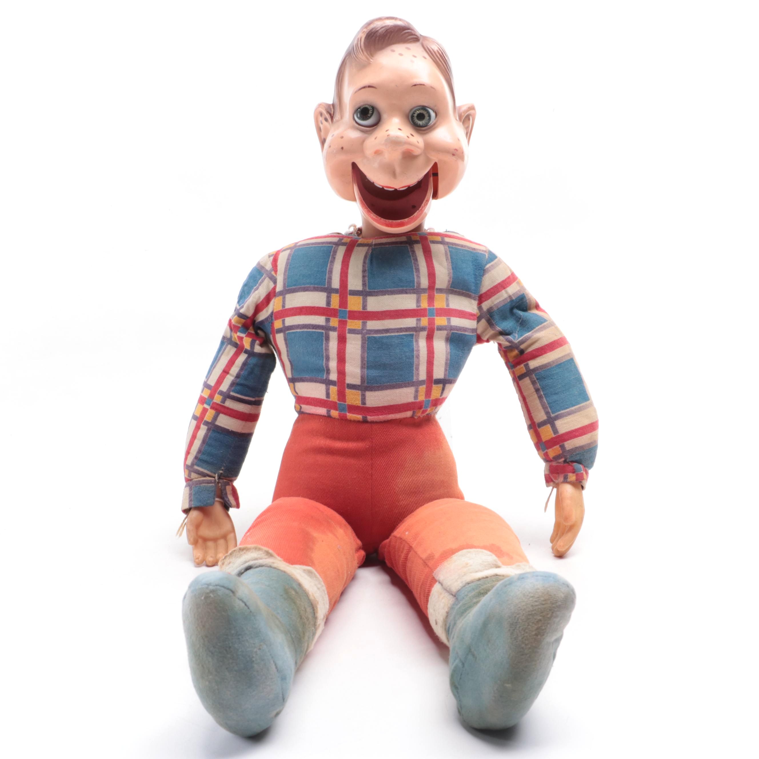 Ideal Toys Deal Doll "Howdy Doody" Ventriloquist Dummy, Mid-20th Century